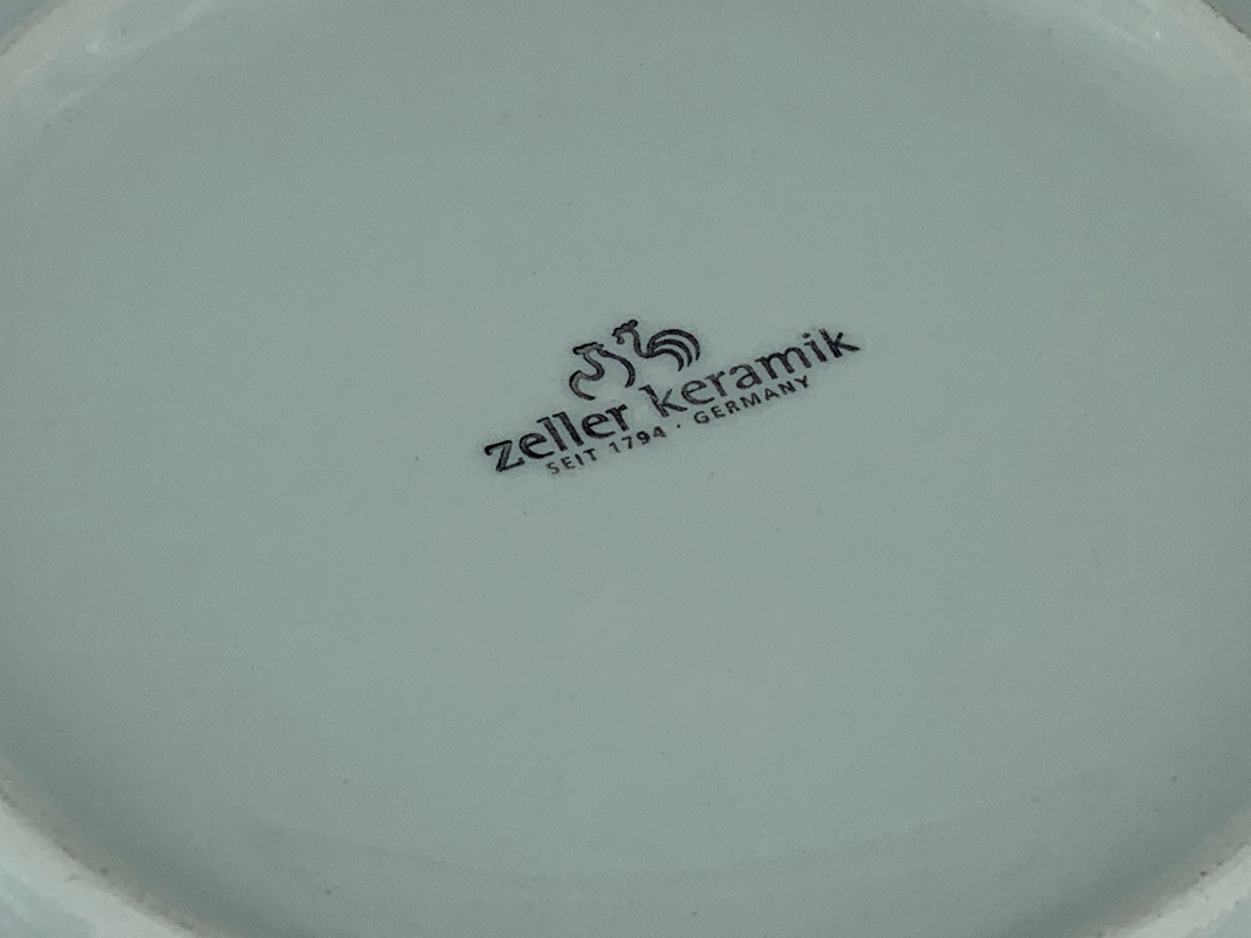 Zeller Keramik Bella Toscana Jumbo Untertasse 18 cm - Vorschau 3