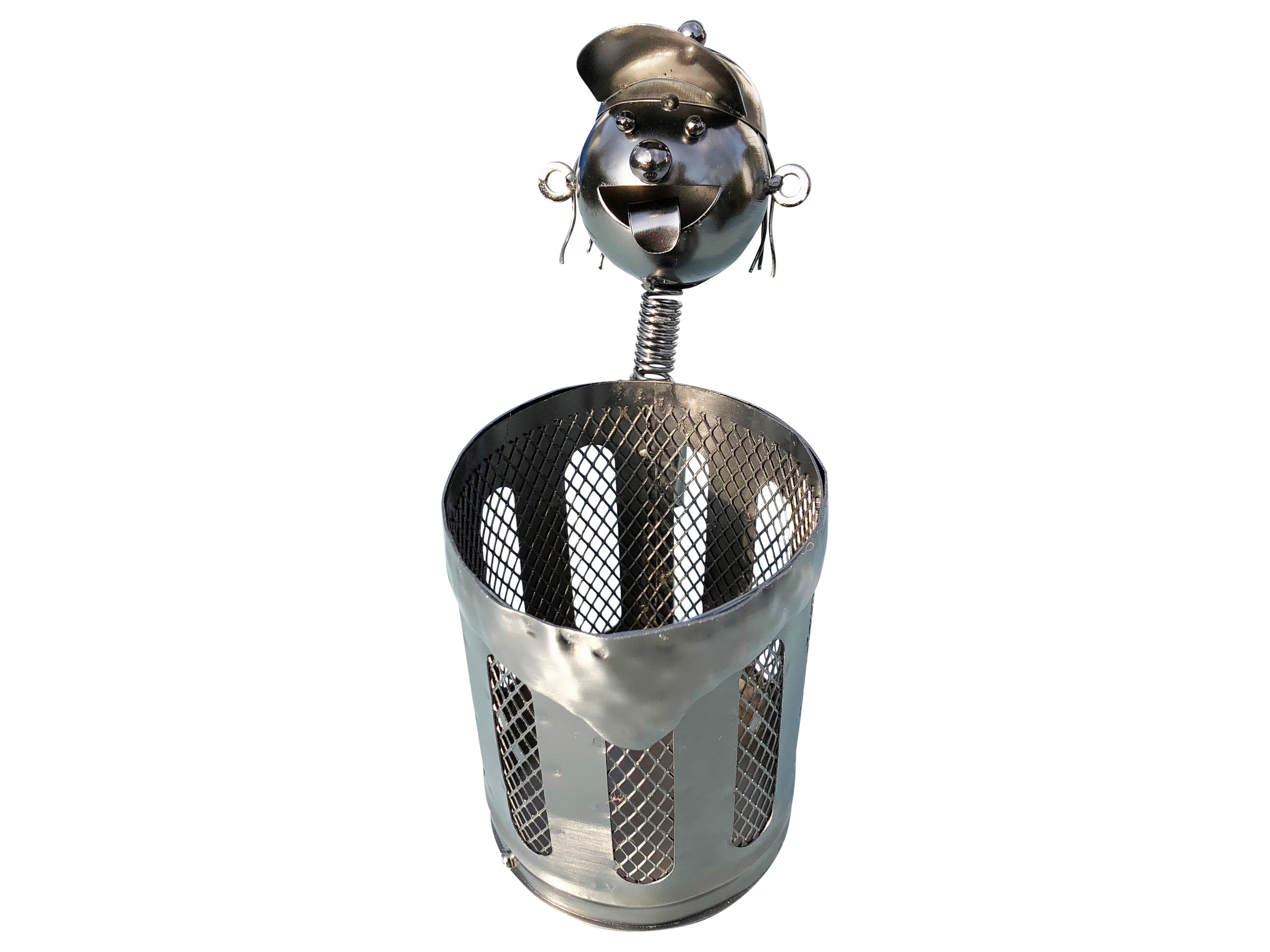 Weinflaschenhalter Felix Metall Figuren Design Deko - Vorschau 2