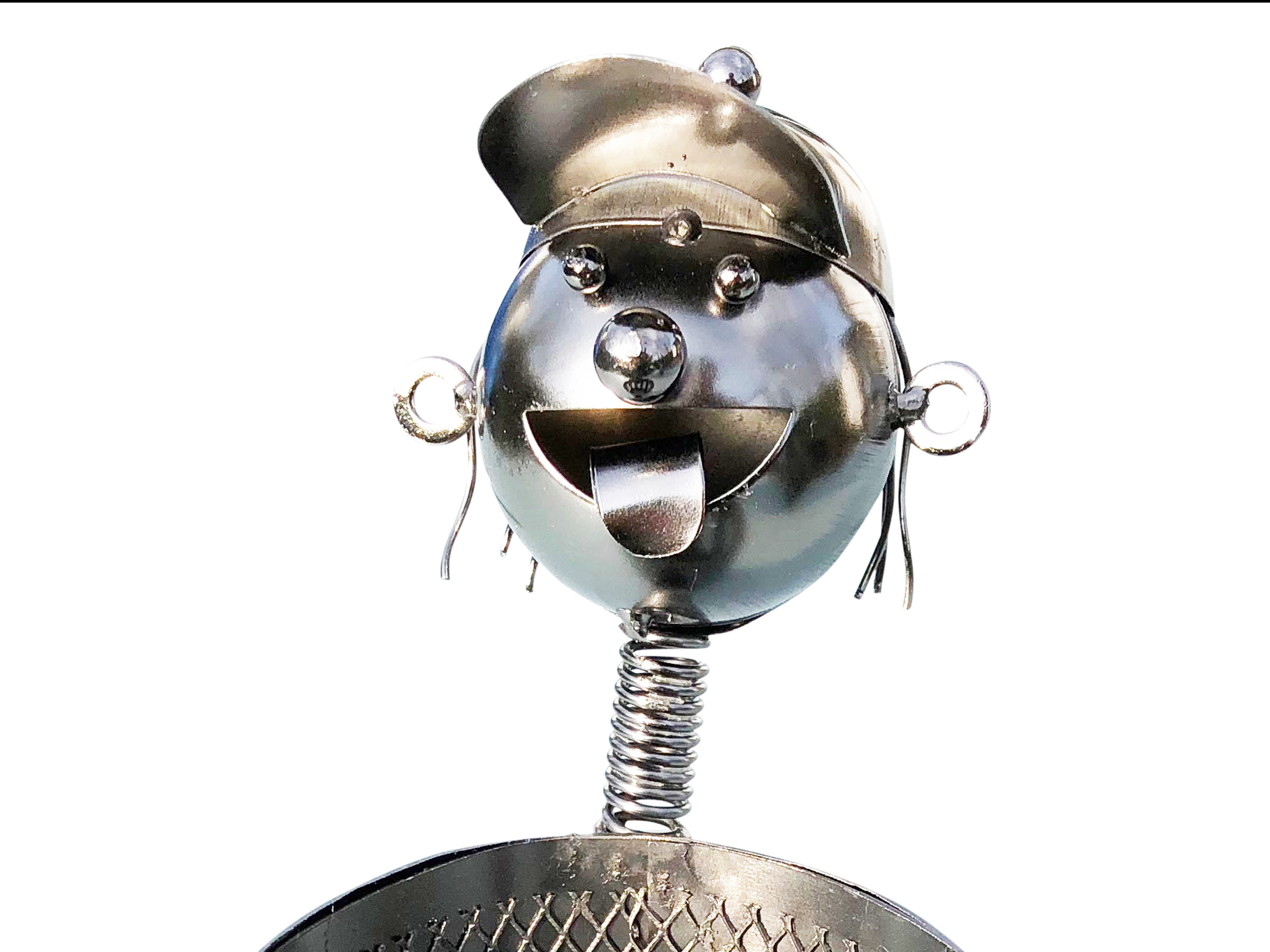 Weinflaschenhalter Felix Metall Figuren Design Deko - Vorschau 4