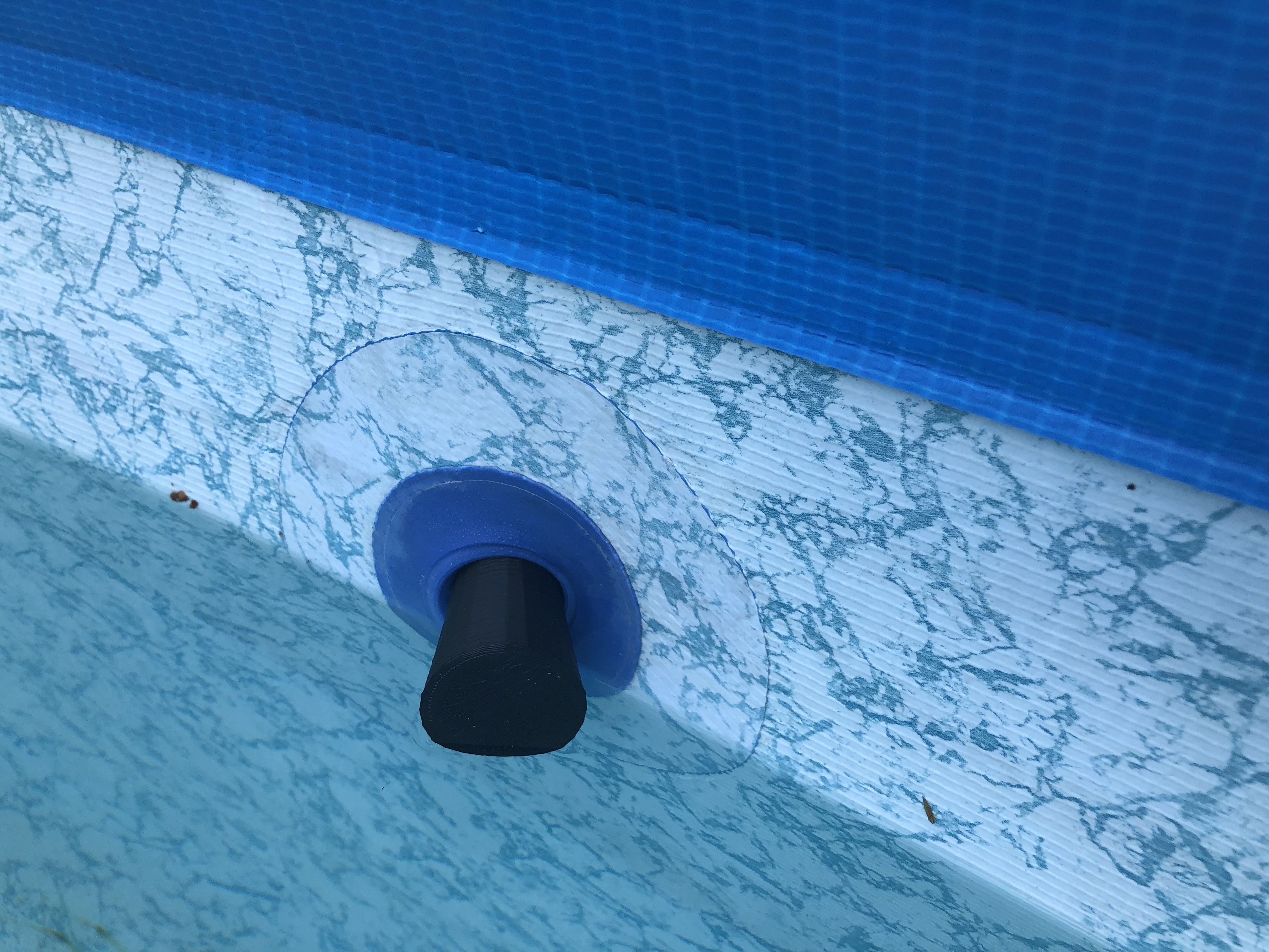 Pool Stöpsel Stopfen 2 Stk Set für Öffnung 3cm bis 4cm effektive Abdichtung Frostschutz - Vorschau 2