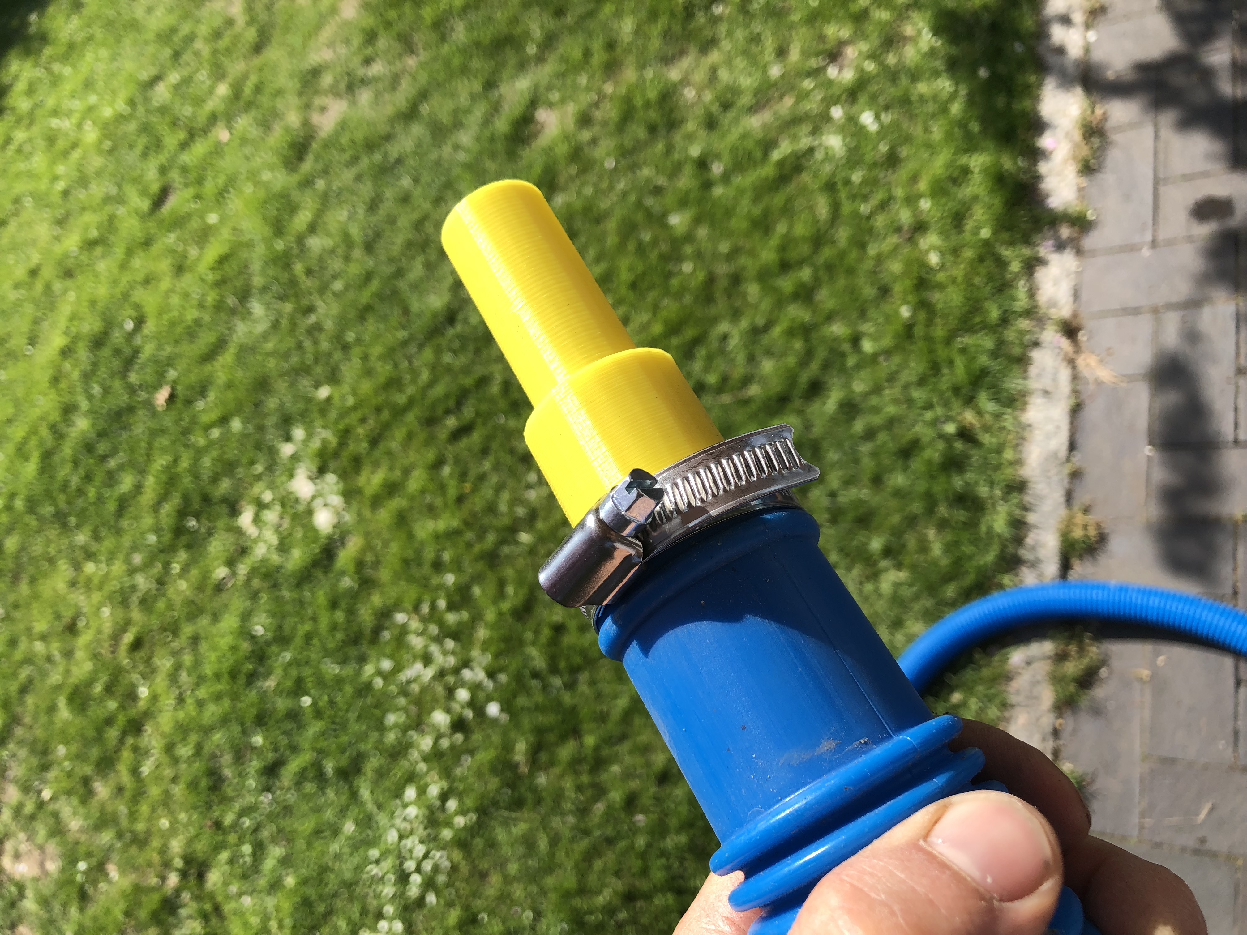 Pool Adapter 38mm auf 25mm Schlauch Verbinder für Poolsysteme mit Silikonabdichtung - Vorschau 5