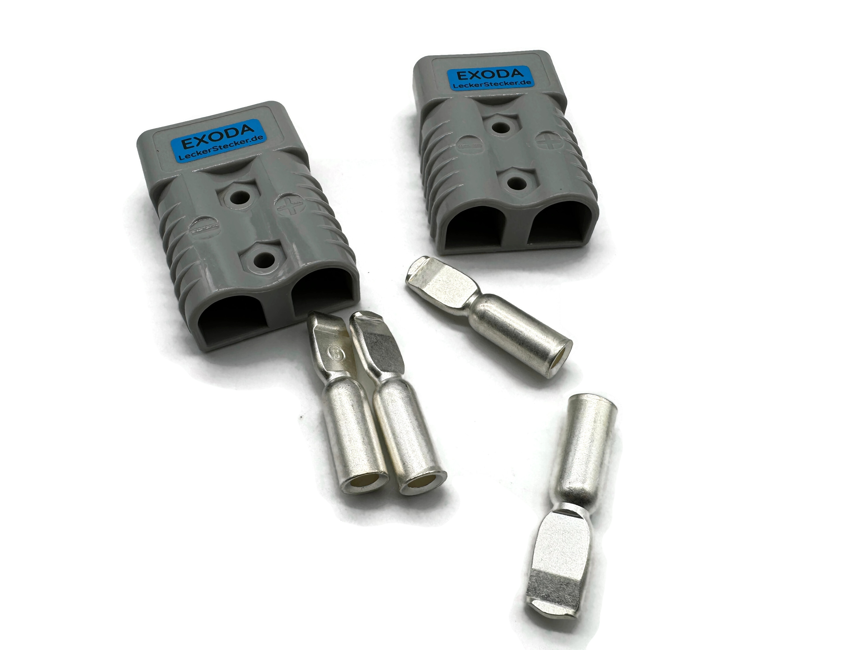 Batteriestecker 175A 25 mm2 grau Set Steckverbinder - Vorschau 2