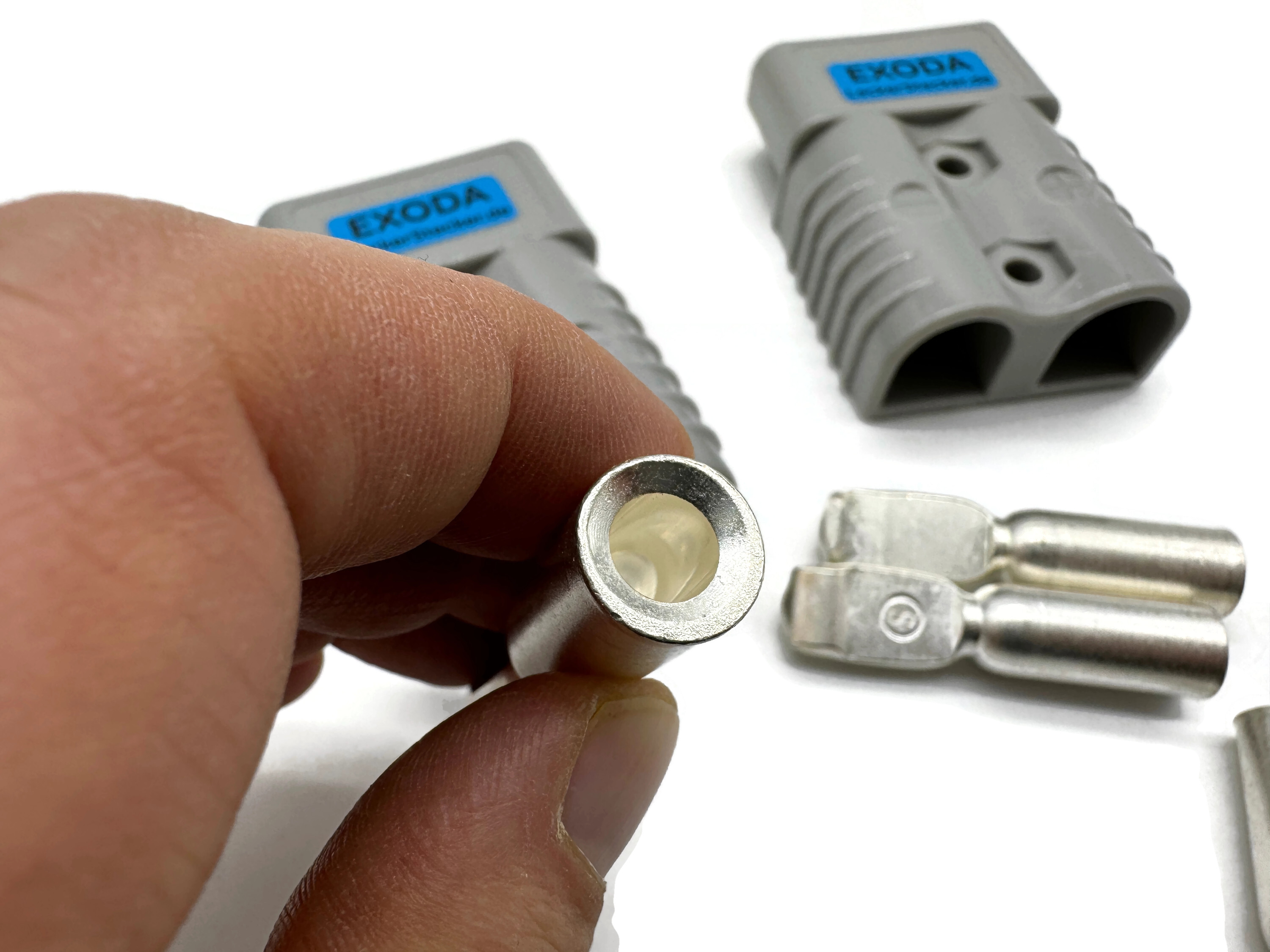 Batteriestecker 175A 25 mm2 grau Set Steckverbinder - Vorschau 3