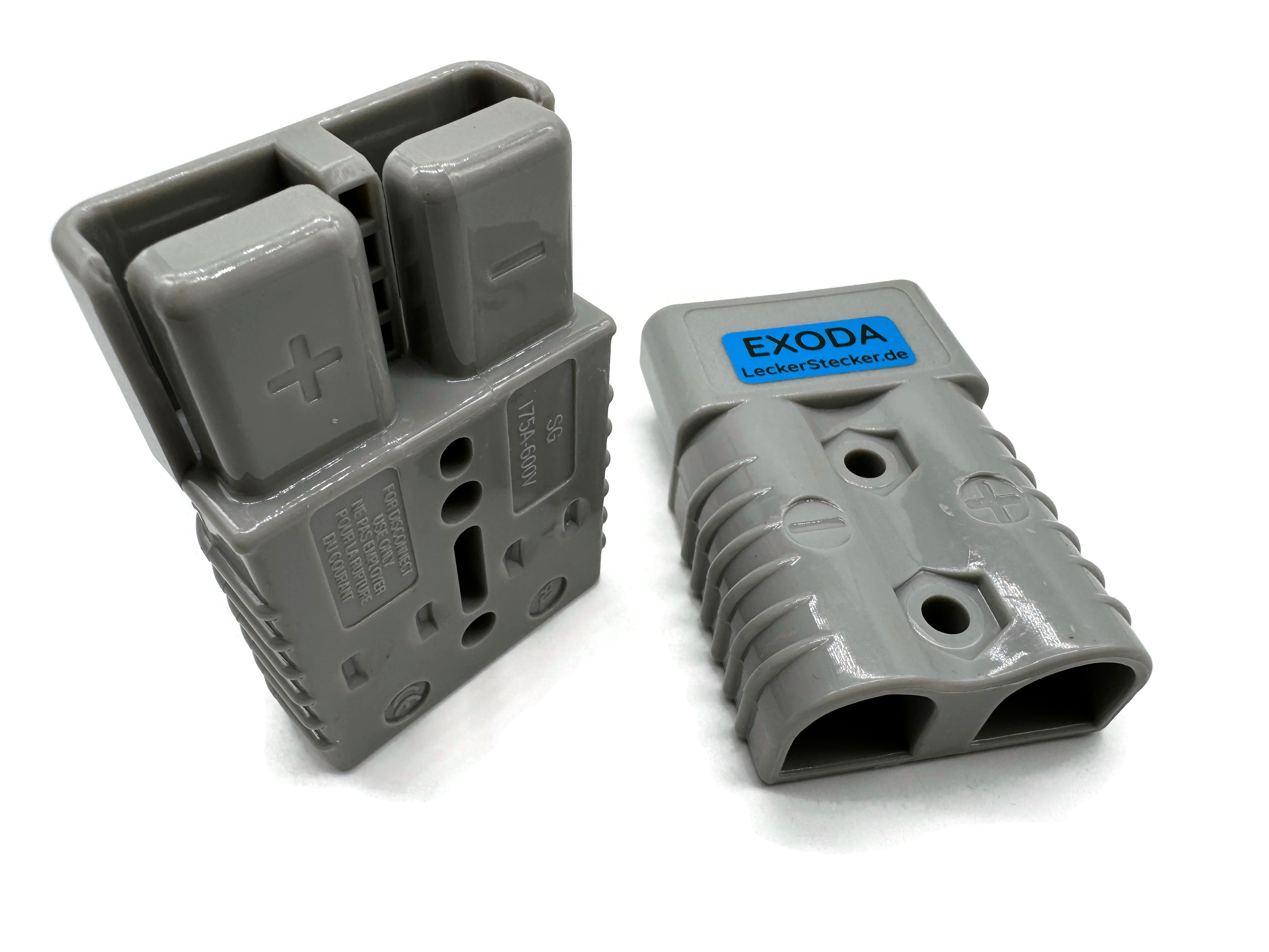 Batteriestecker 175A 25 mm2 grau Set Steckverbinder - Vorschau 4