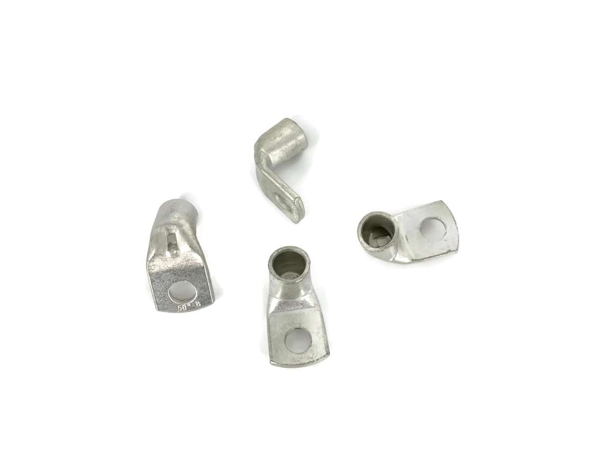 Kabeschuh gewinkelt 4x Ringöse 50 mm² M8 Pressöse - Vorschau 3