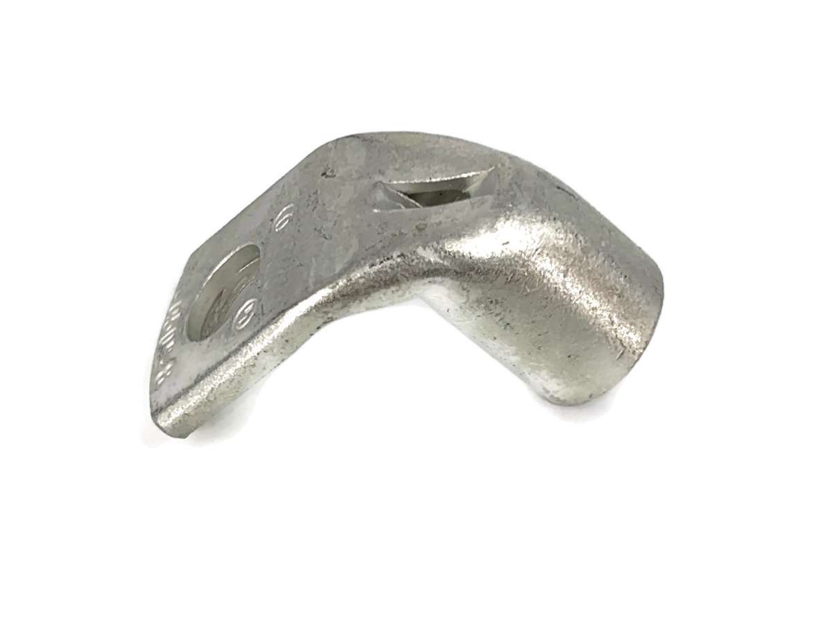 Kabeschuh gewinkelt 4x Ringöse 50 mm² M8 Pressöse - Vorschau 4