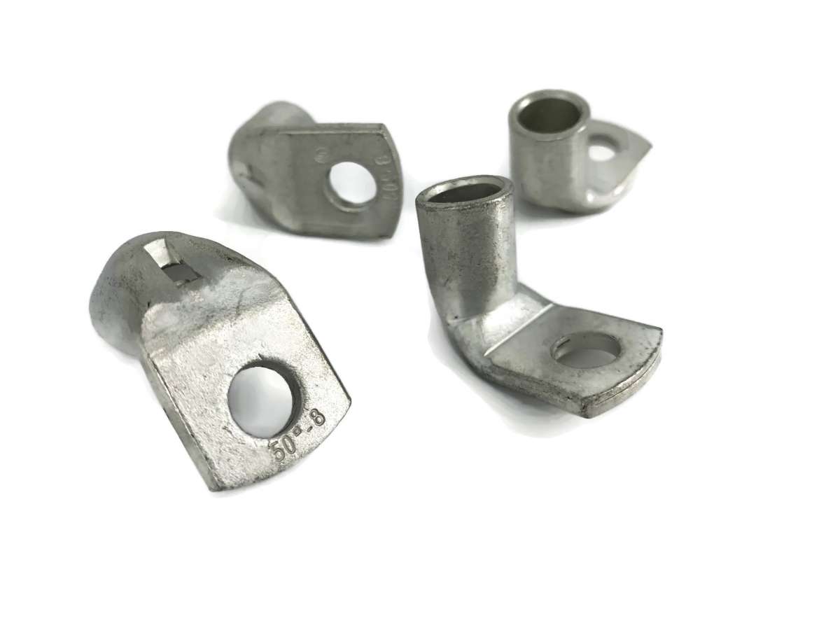 Kabeschuh gewinkelt 4x Ringöse 50 mm² M8 Pressöse - Vorschau 7
