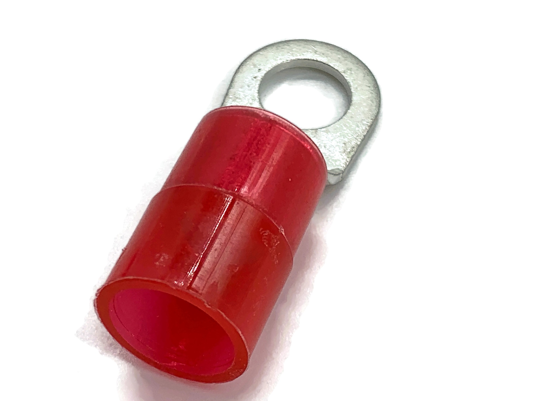 Kabelschuh 25mm2 bis 35mm2 M10 isoliert 4x Ringöse Pressöse rot für Batteriekabel - Vorschau 4