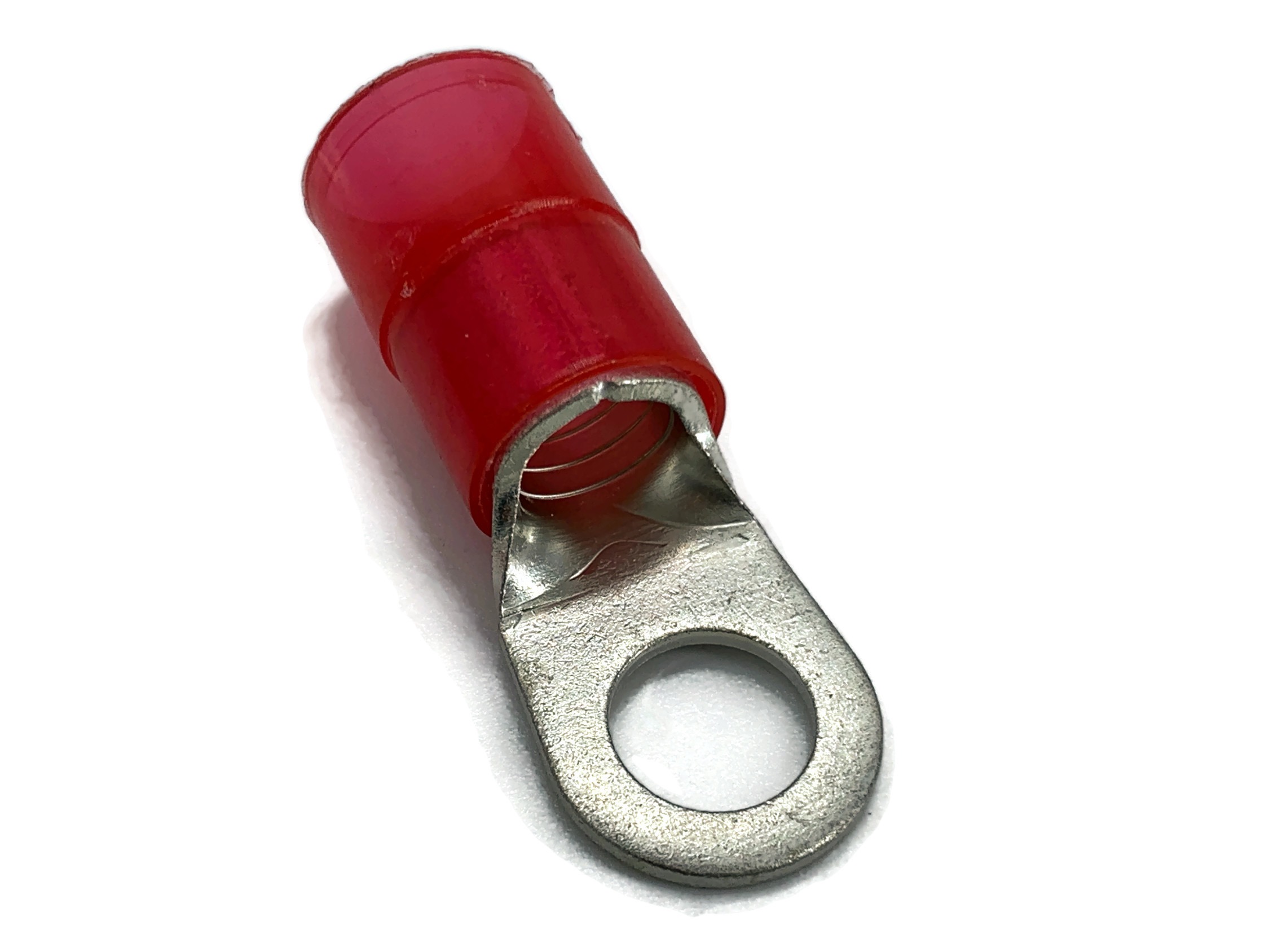 Kabelschuh 25mm2 bis 35mm2 M10 isoliert 4x Ringöse Pressöse rot für Batteriekabel - Vorschau 6