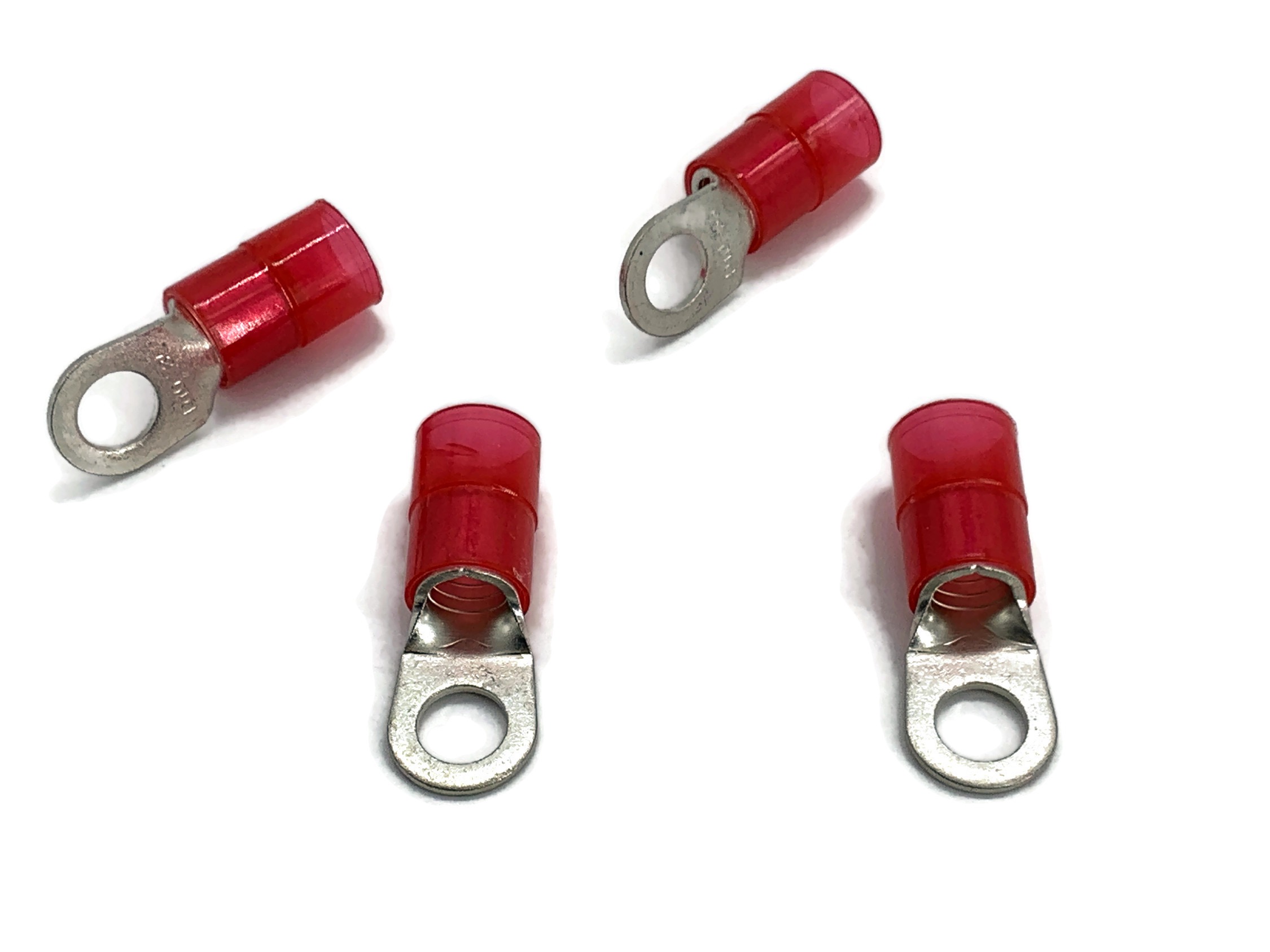 Kabelschuh 25mm2 bis 35mm2 M10 isoliert 4x Ringöse Pressöse rot für Batteriekabel - Vorschau 7