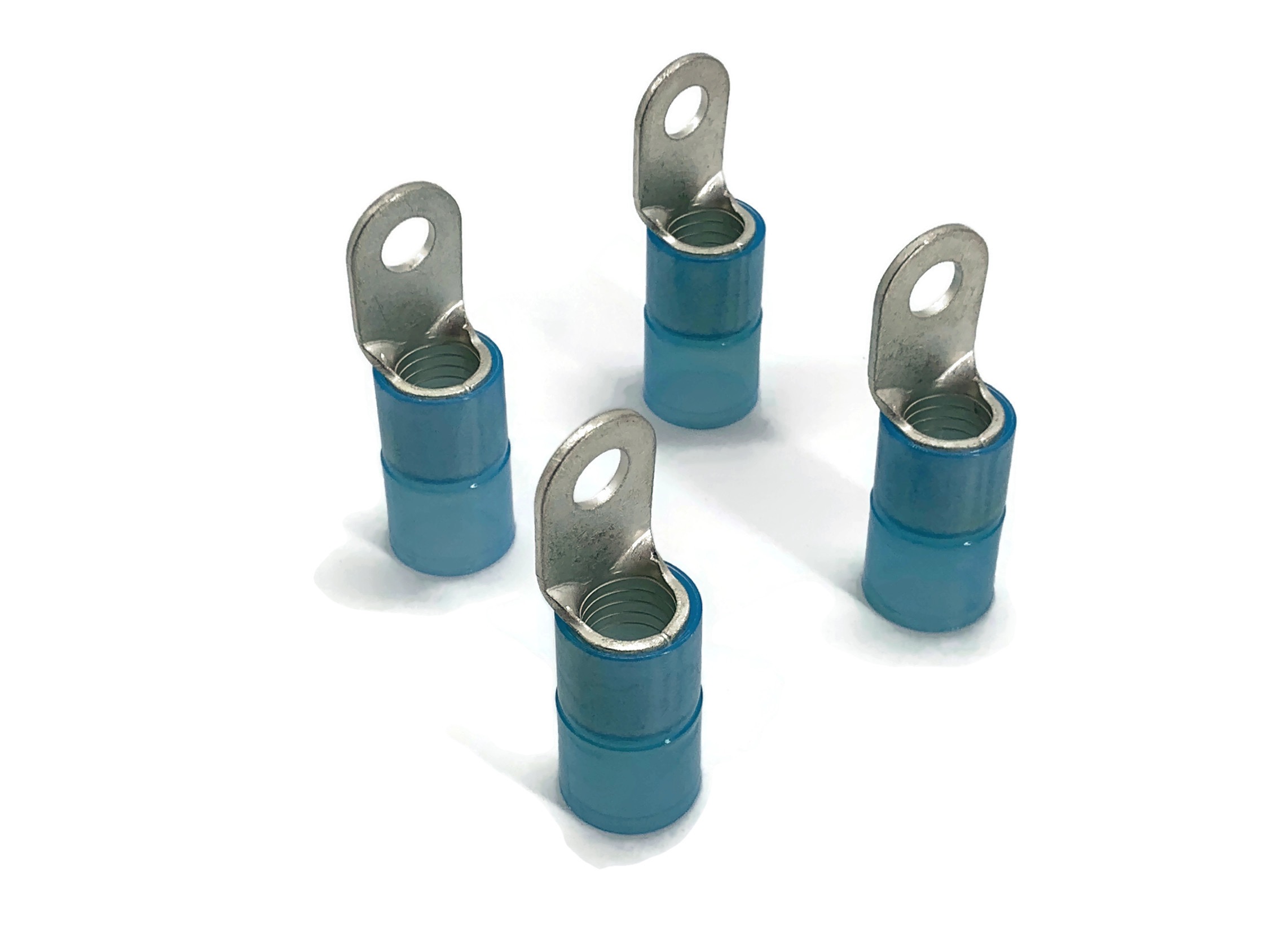 Isolierte Kabelschuhe M8 4x Ringöse für 35mm2 bis 50mm2 Batteriekabel Quetschverbinder - Vorschau 3