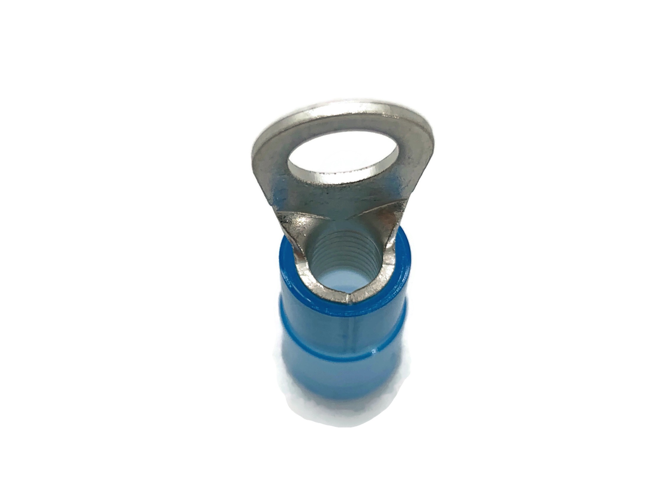 eXODA Kabelschuh 10mm2 bis 16mm2 M8 isoliert 4x Ringöse blau für Kabelquerschnitt 10mm2 bis 16mm2 - Vorschau 8