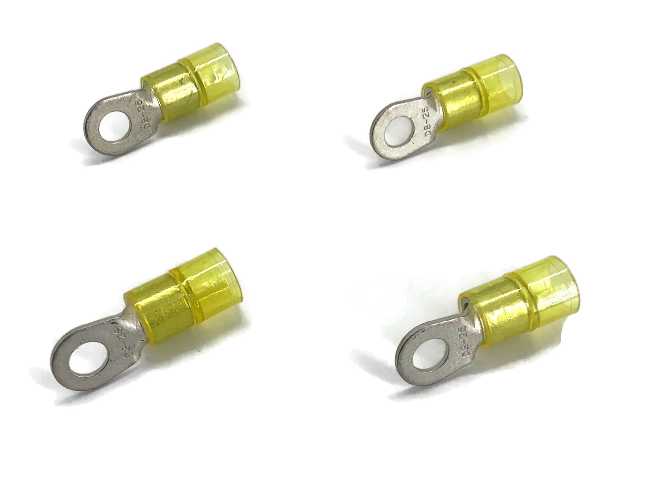 eXODA Kabelschuhe 16mm2 bis 25mm2 M8 isoliert 4x Ringösen für sichere Verbindungen - Vorschau 2