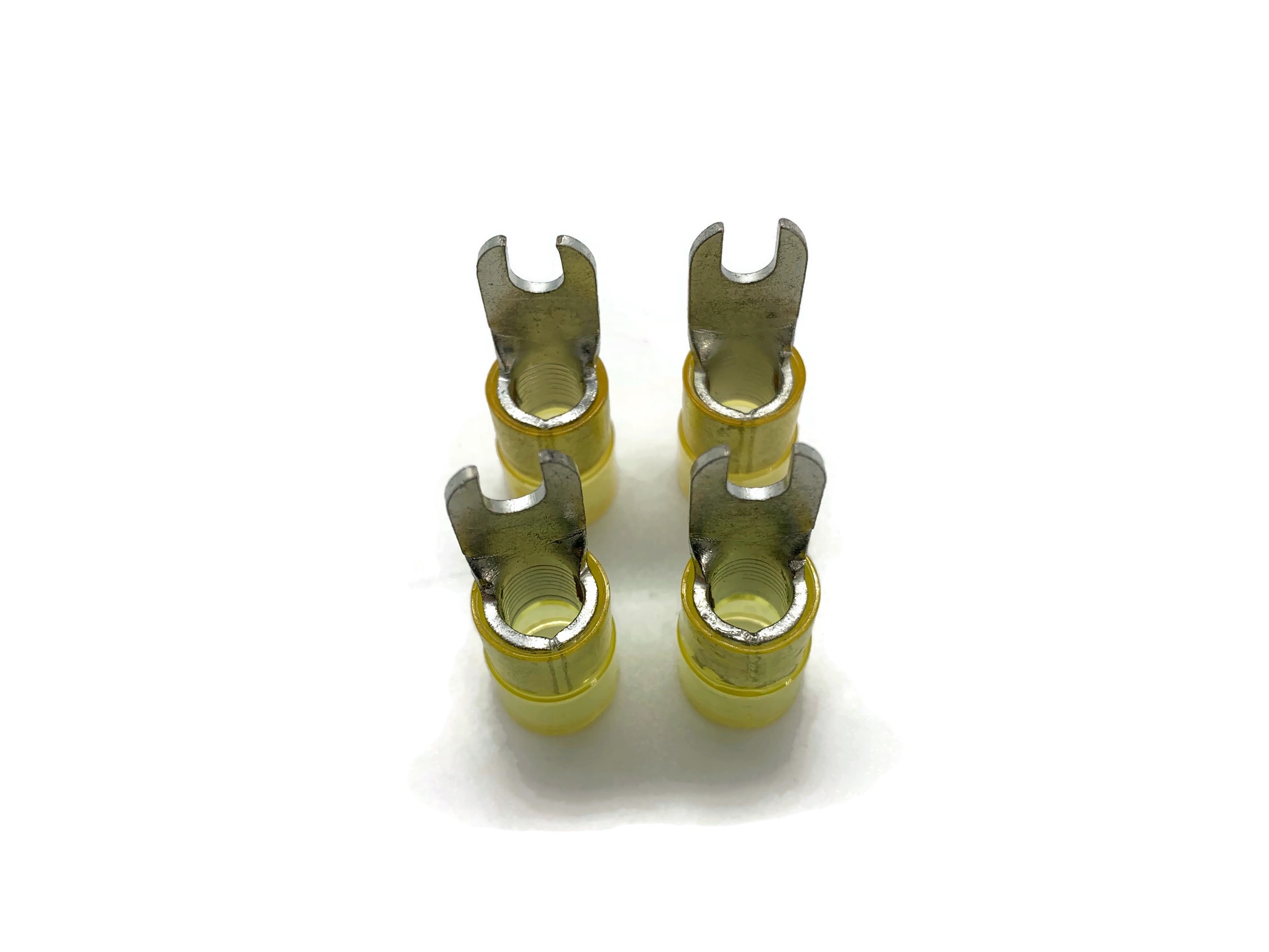 eXODA Gabelkabelschuh 16mm2 bis 25mm2 M5 isoliert 4x Ringöse Quetschkabelschuhe - Vorschau 2