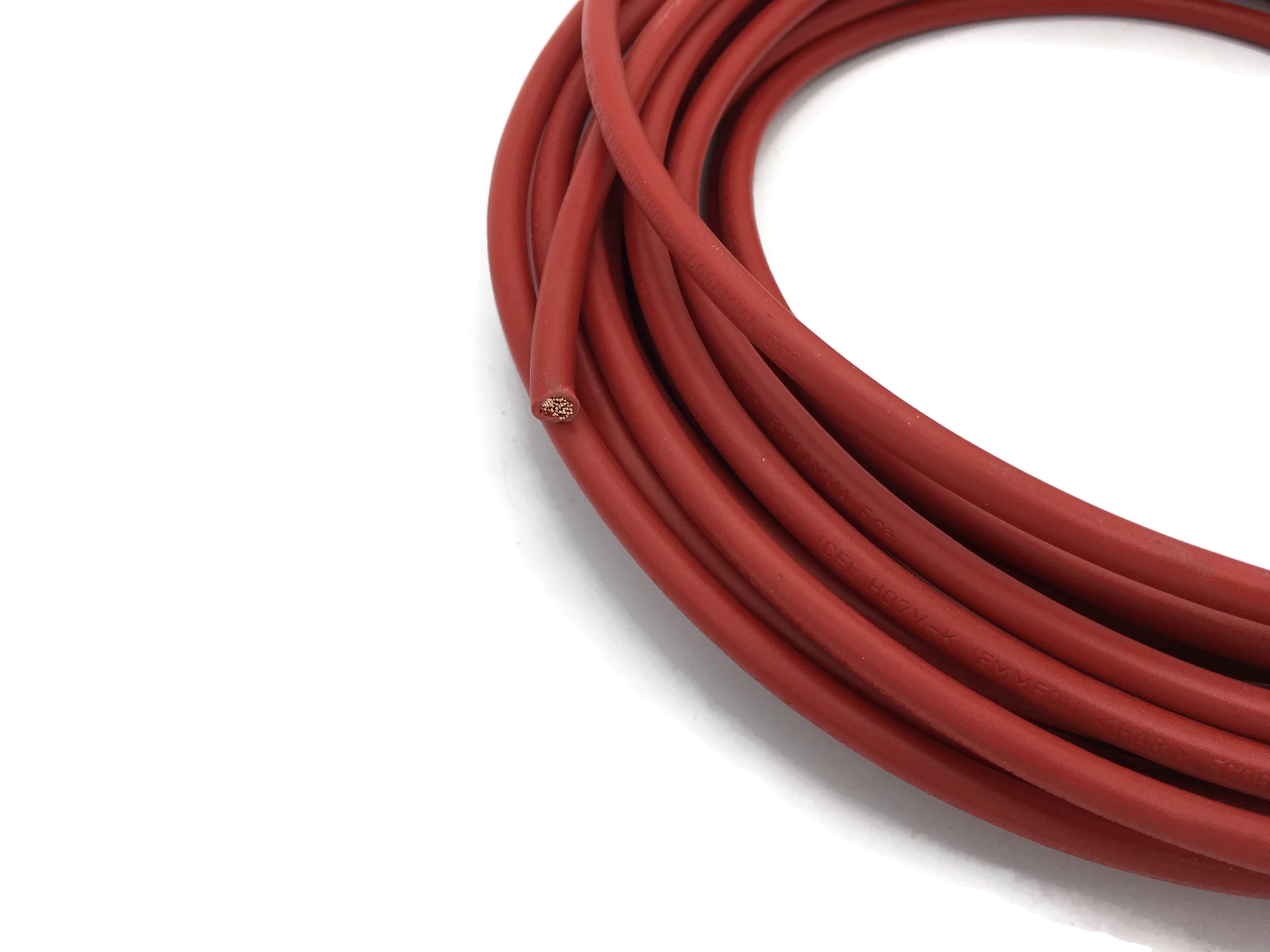 Batteriekabel 10 mm² 10m Kupferkabel Rot H07V-K10 am Stück - Vorschau 4