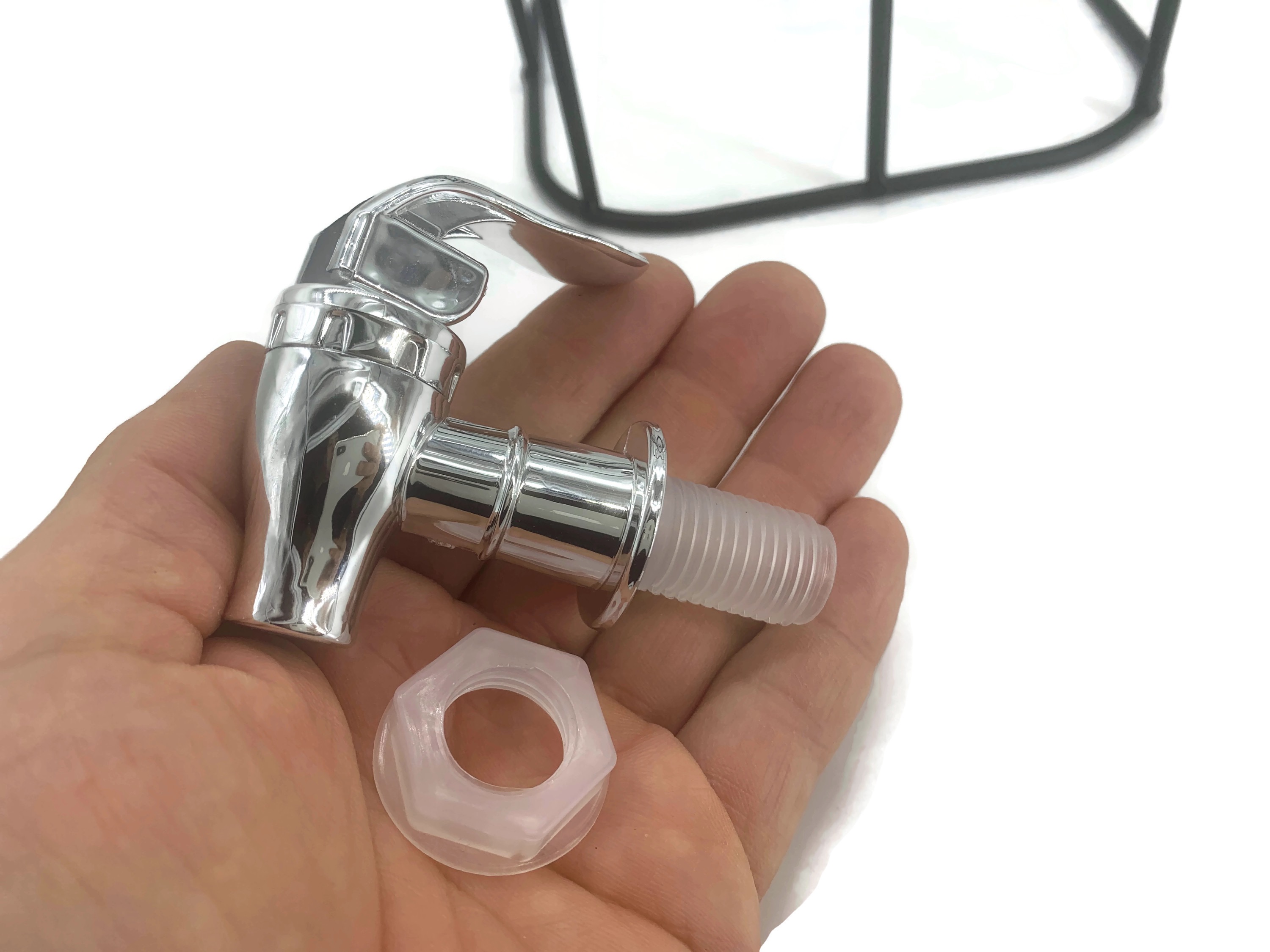 Bowle Glas Getränkespender mit Zapfhahn als Bowlebehälter mit Ständer - Vorschau 4