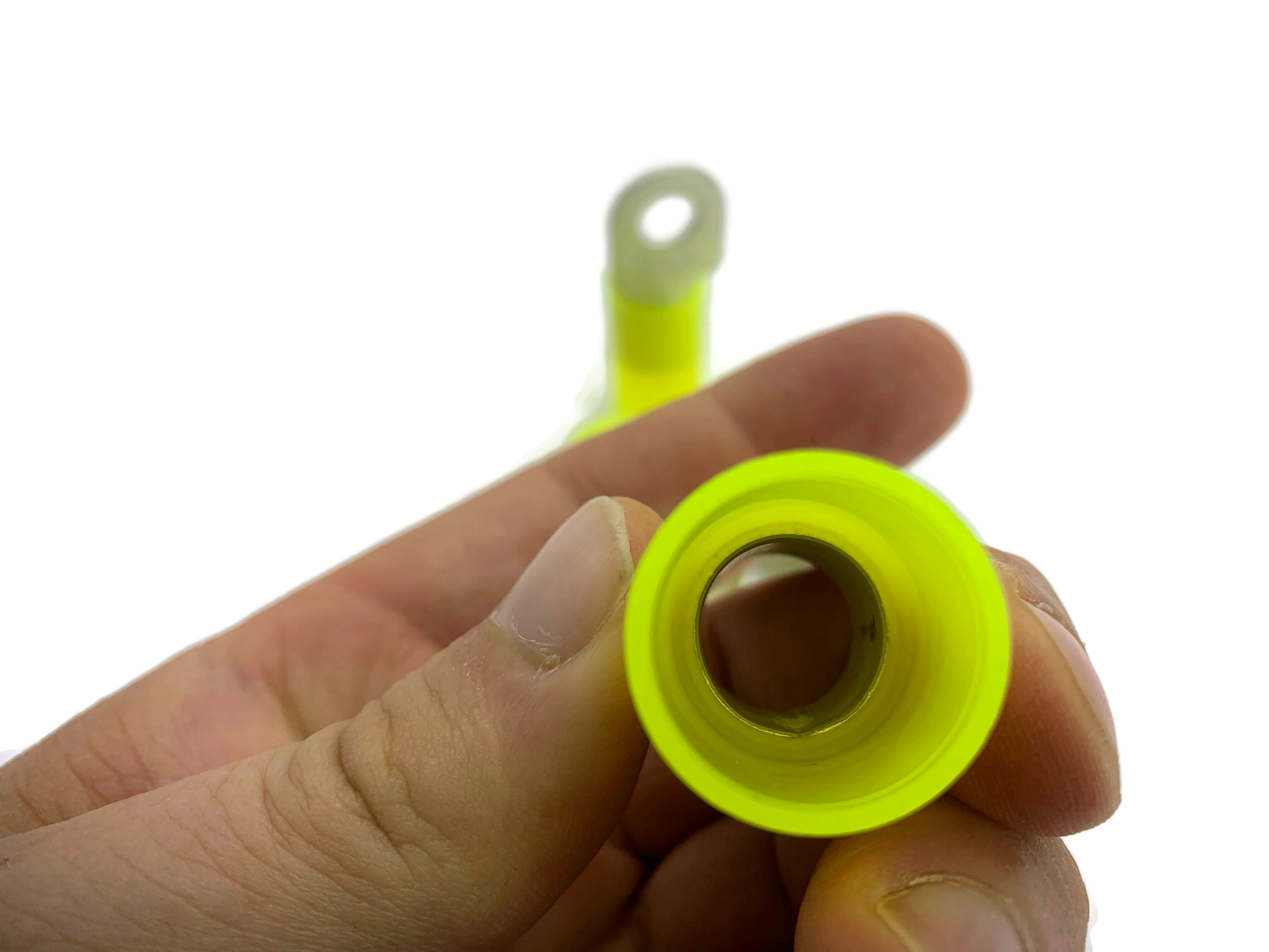 Kabelschuh 50mm2 bis 70mm2 M10 isoliert 4x Ringöse Pressöse Quetschkabelschuhe gelb - Vorschau 4