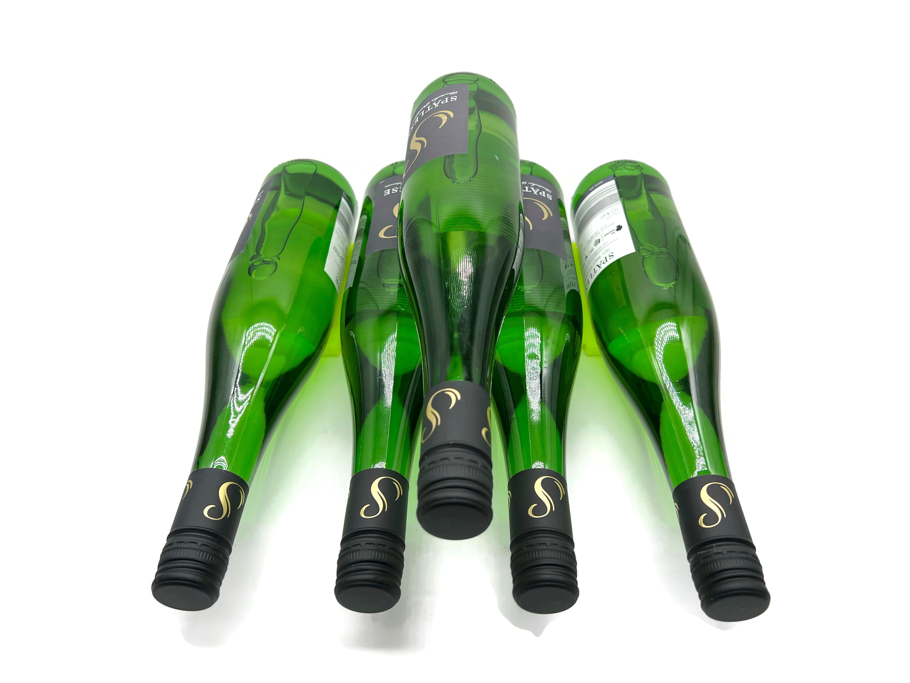 Flaschenhalter Kühlschrank universal Flaschenregal für Wein Bier Dosen Flaschen 2x - Vorschau 3