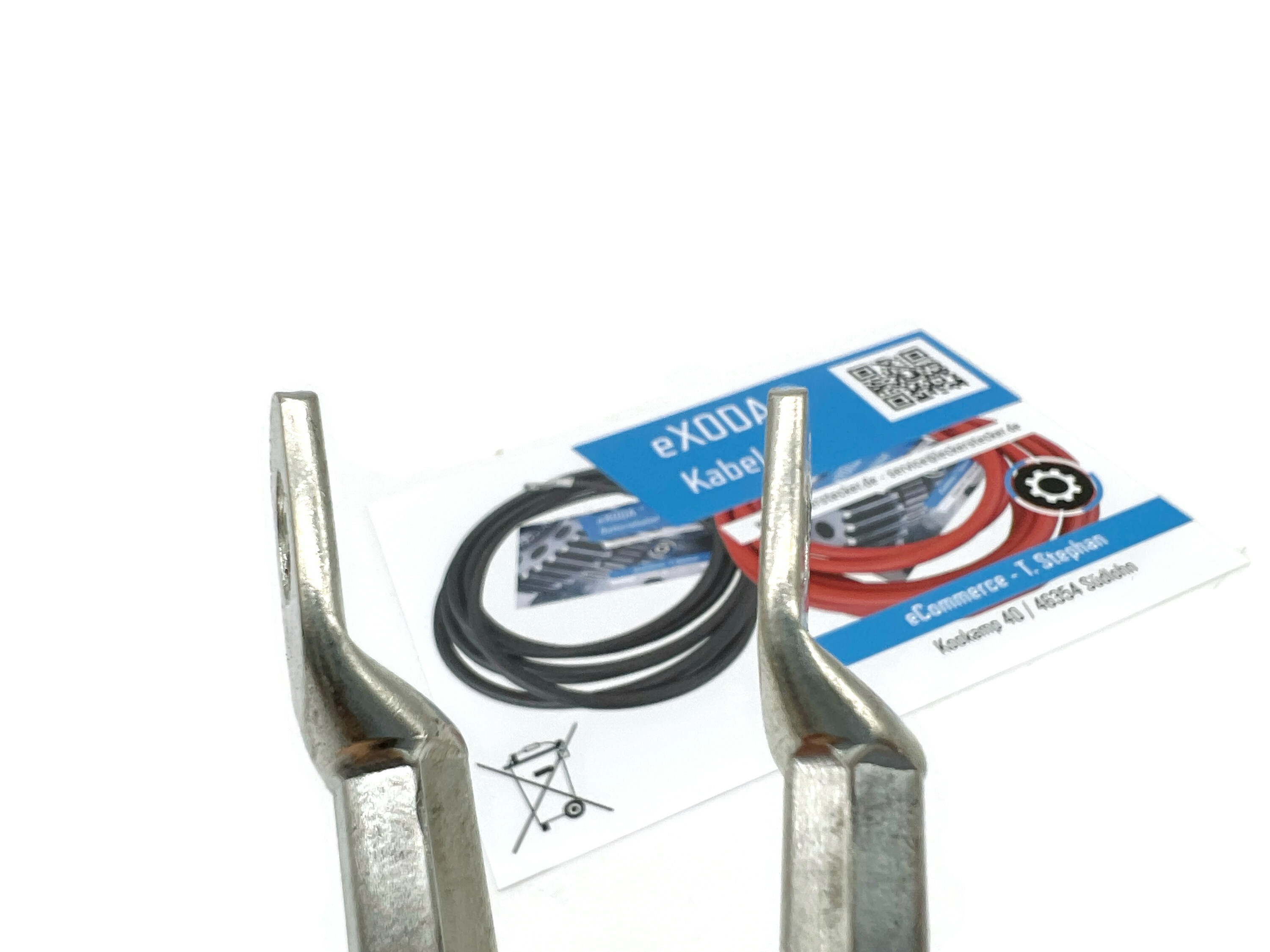 Batteriekabel Set 25 mm² 75 cm M8 rot schwarz flexibel hohe Qualität für Auto Boot Motorrad - Vorschau 4