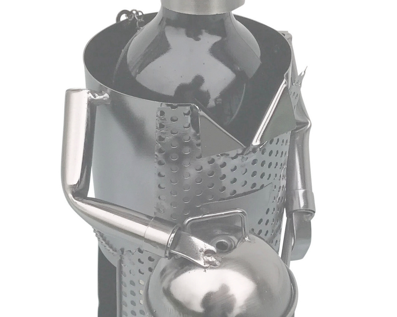 Flaschenhalter Bier aus Metall Figuren Grillmeister Shorty für 0,33 Liter - Vorschau 8