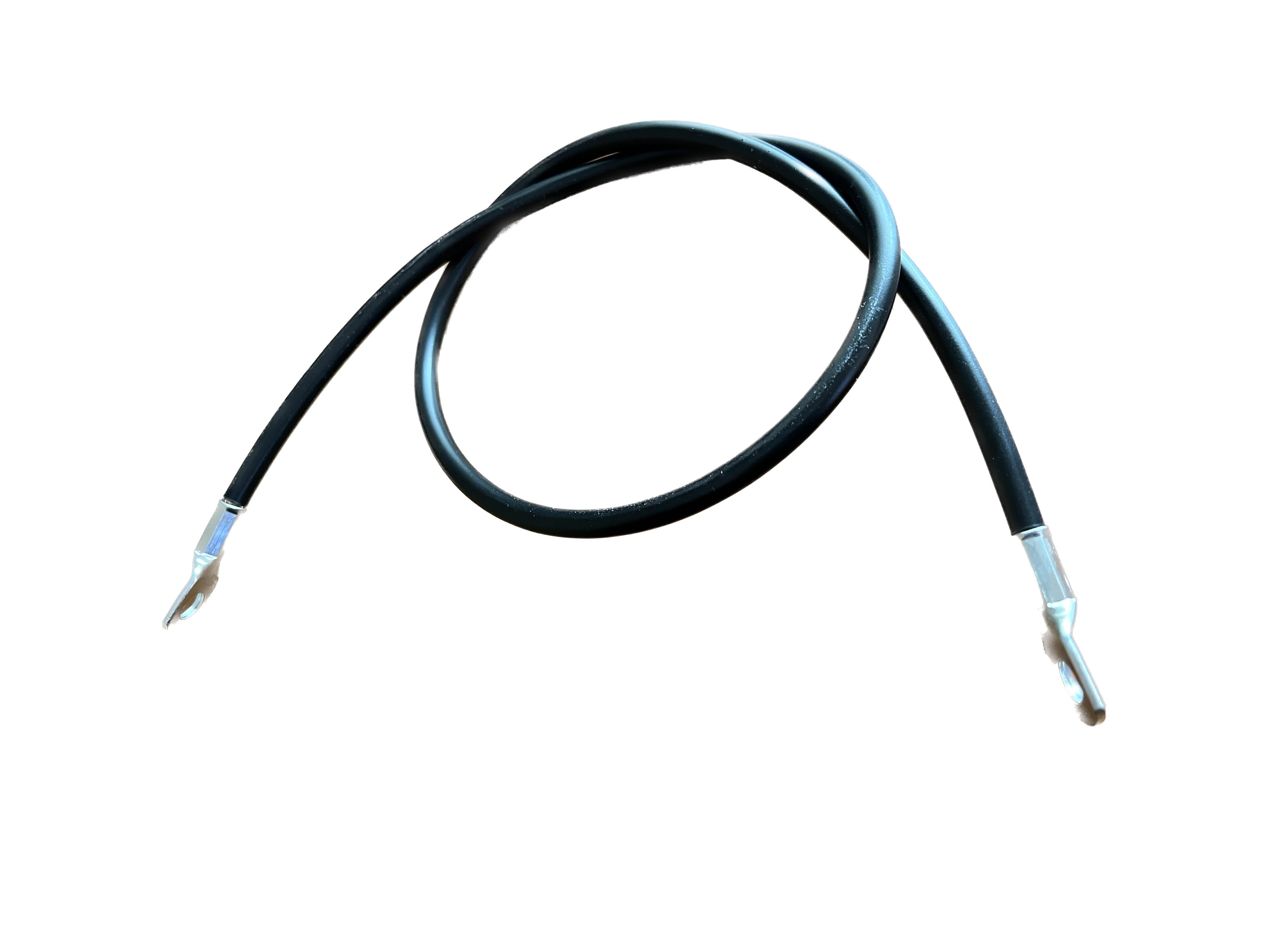 Batteriekabel 16 mm² 75cm mit Kabelschuhen M8 Schwarz flexibel und hochwertig - Vorschau 5