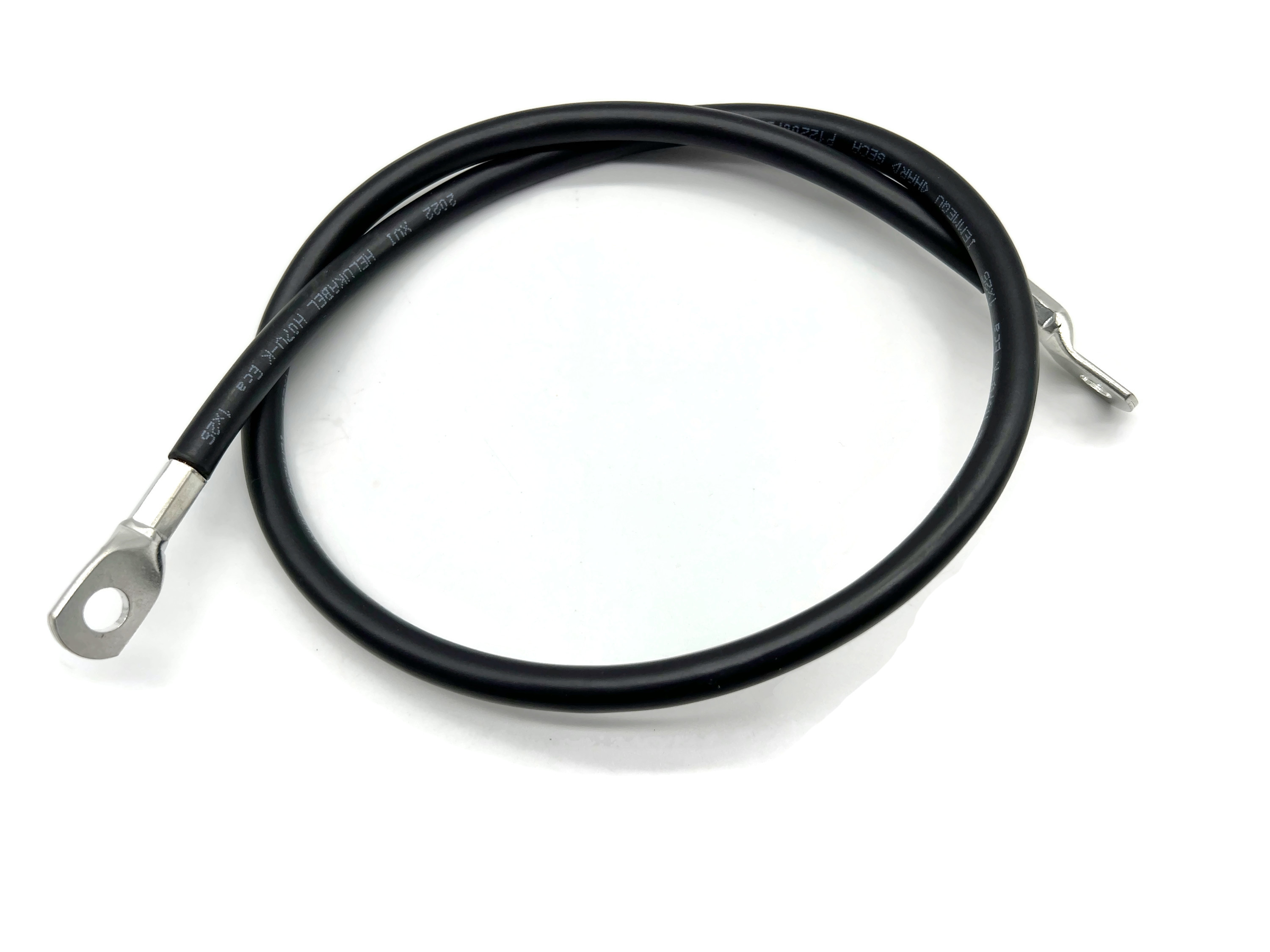 25 mm² Batteriekabel 75cm M8 Kabelschuhe Schwarz flexibel für Auto Boot Motorrad 2688 Watt - Vorschau 5