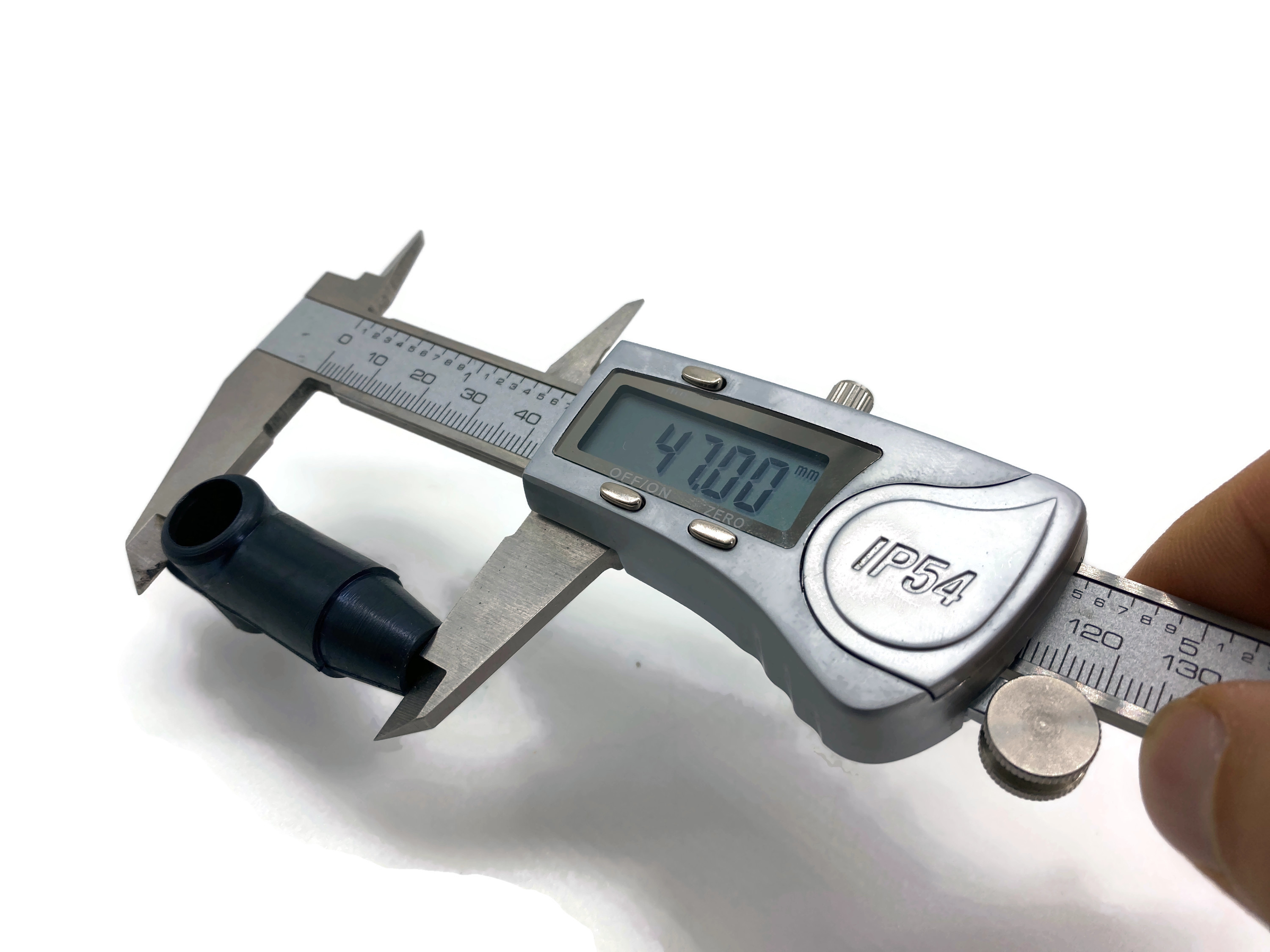 10x Polschutzkappe für Kabel 16-50 mm² 12mm Schwarz konisch PVC temperaturbeständig - Vorschau 3