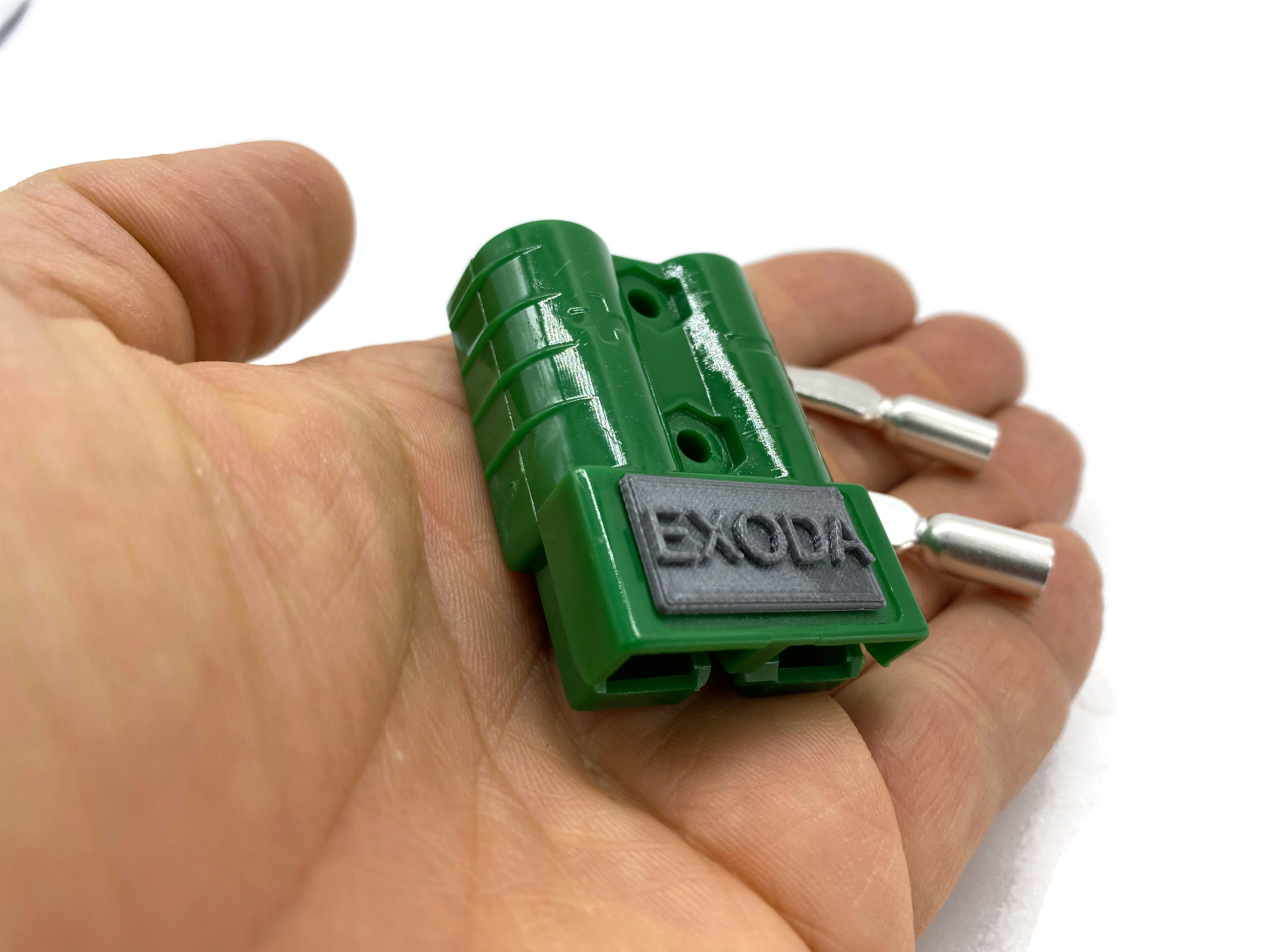 Batteriestecker 50A 4-6 mm2 grün Steckverbinder - Vorschau 3