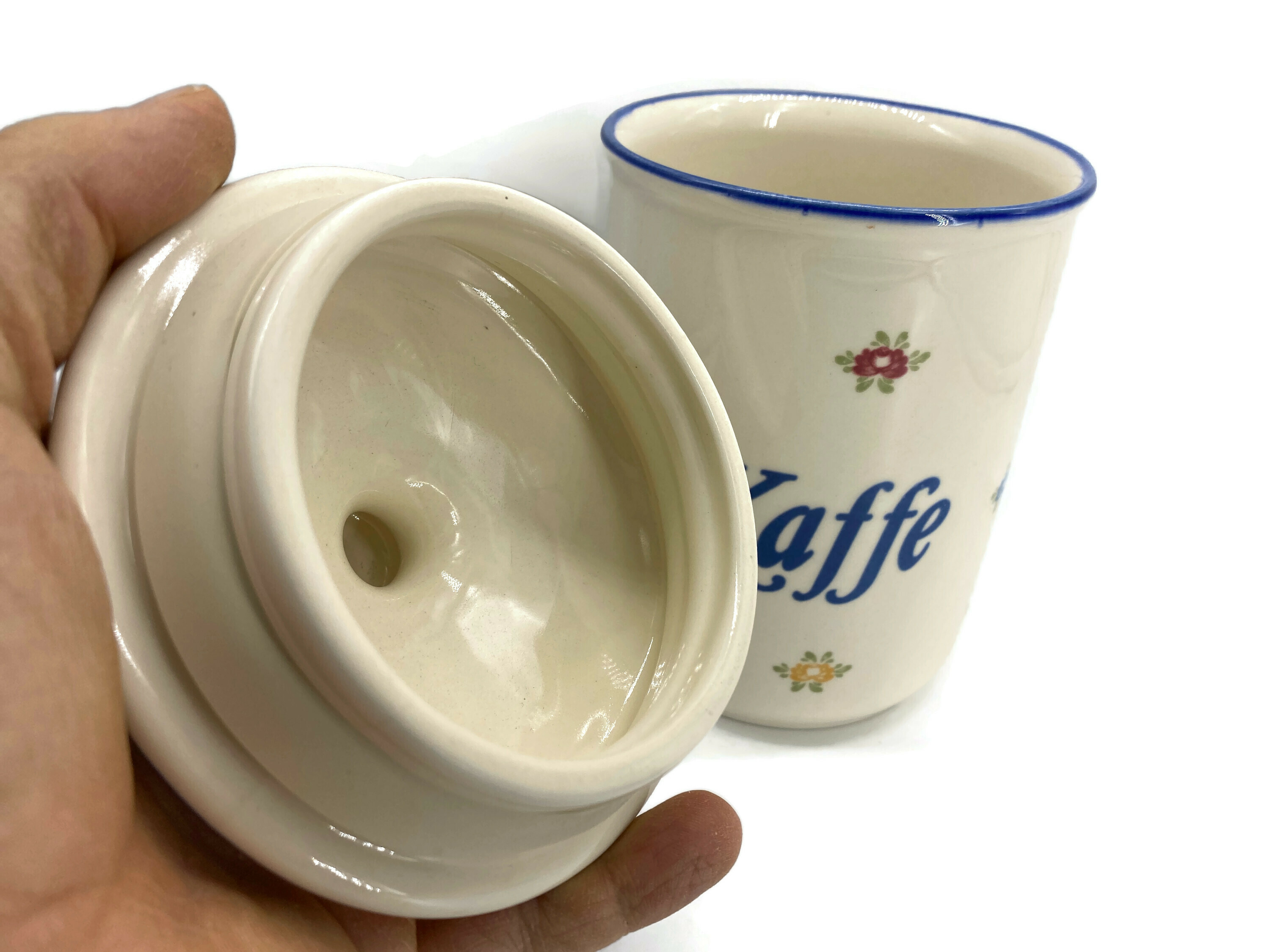 Zeller Keramik Petite Rose Vorratsdose Kaffee 1,00 l - Vorschau 3