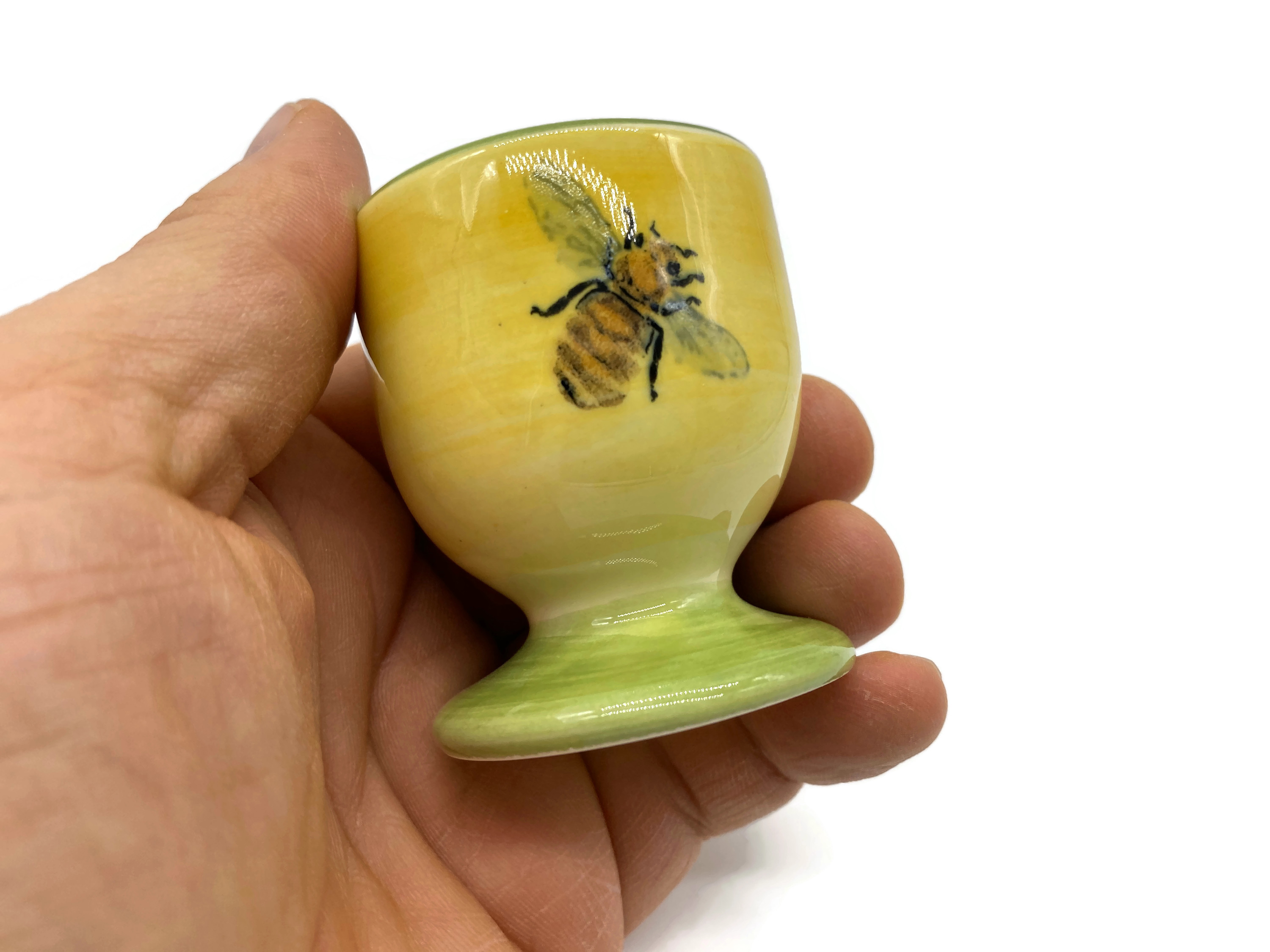 Zeller Keramik Biene Eierbecher 6 cm - Vorschau 2