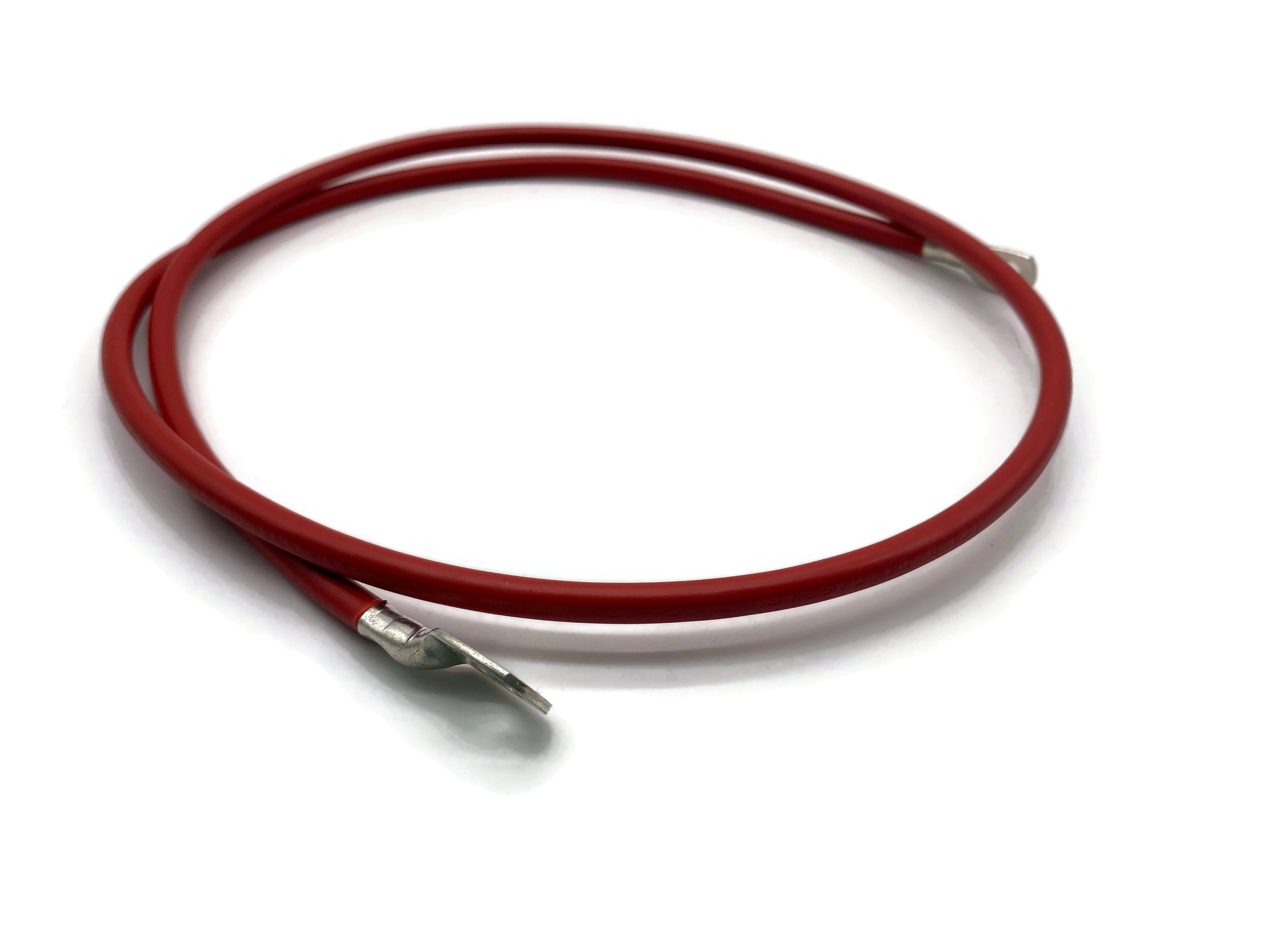 Batteriekabel 10 mm² 100cm Kabelschuhe M6 und M8 Rot - Vorschau 5
