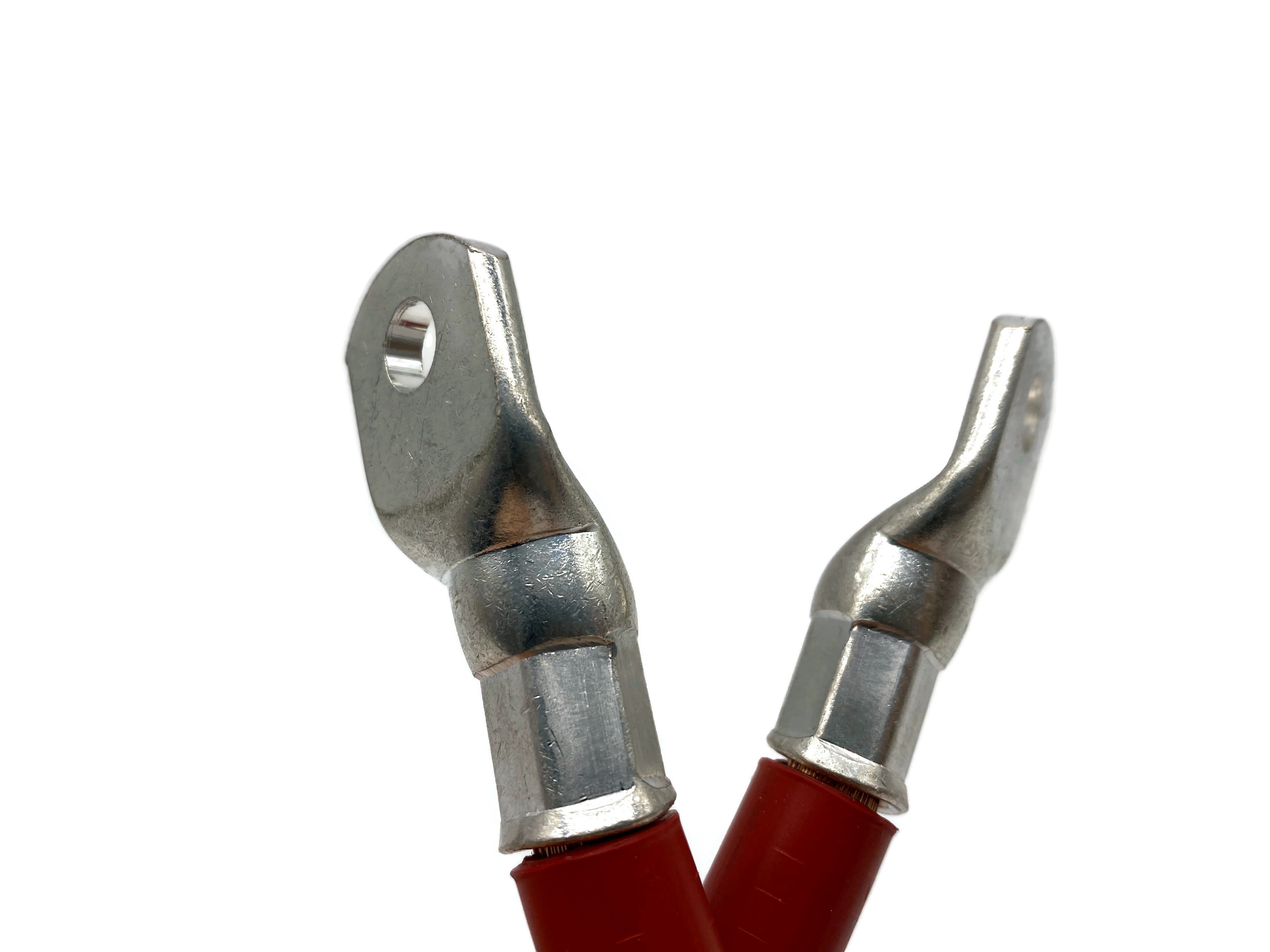 70 mm² Batteriekabel 100 cm M8 Rot 5645 Watt 470A 12V flexibel hochwertiges Kupfer - Vorschau 2
