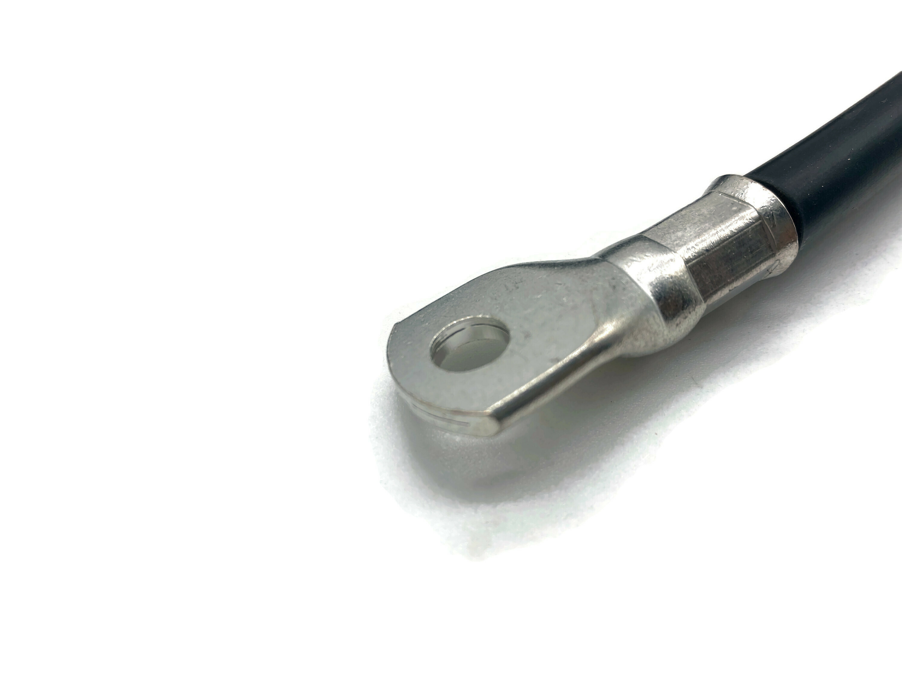 Batteriekabel 50 mm² 2,5m M8 M10 Schwarz für Auto Boot Motorrad flexibel aus Kupfer 70 Grad - Vorschau 4
