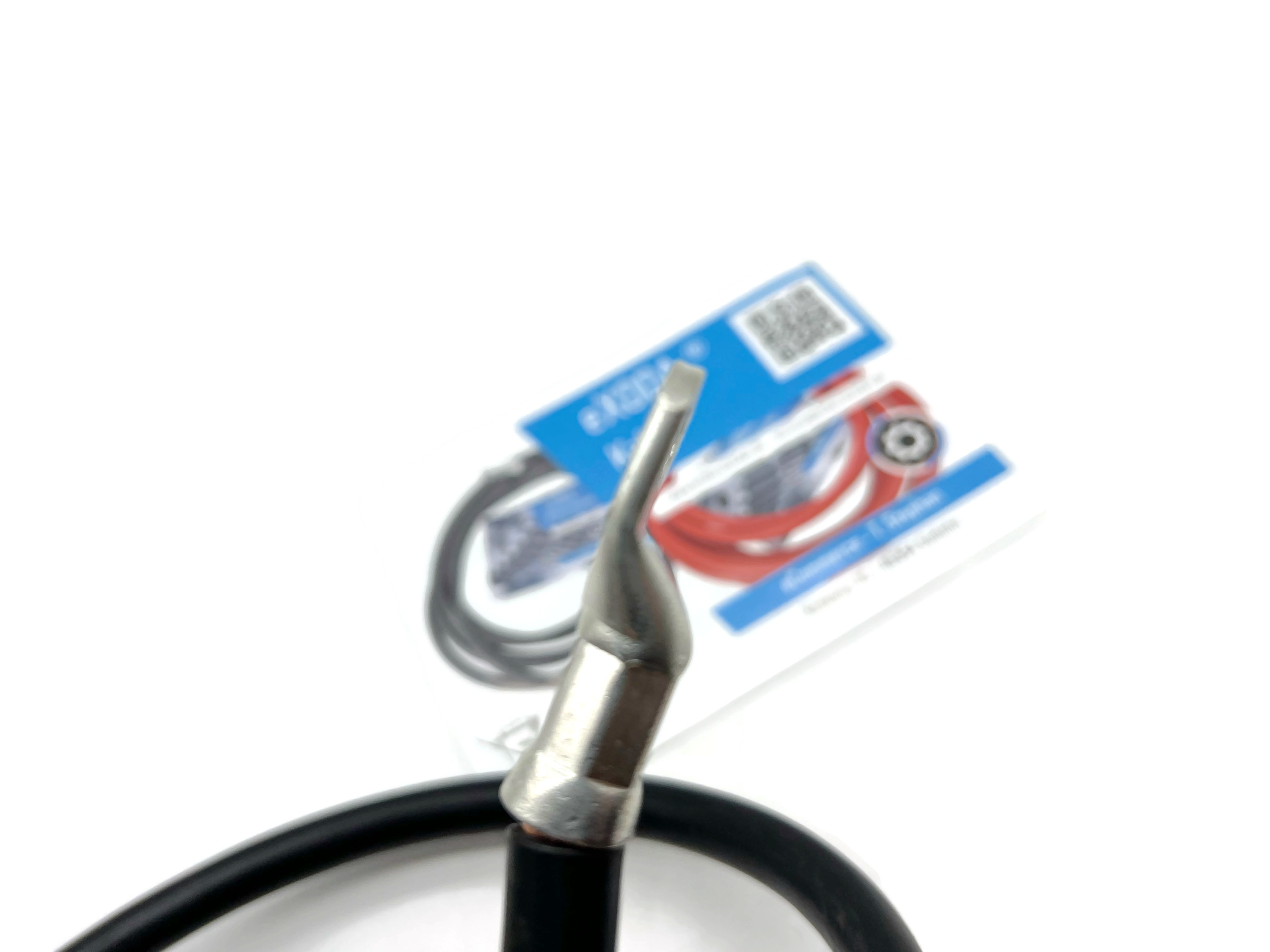 Batteriekabel 50 mm² 75cm mit Kabelschuhen M8 Schwarz - Vorschau 3
