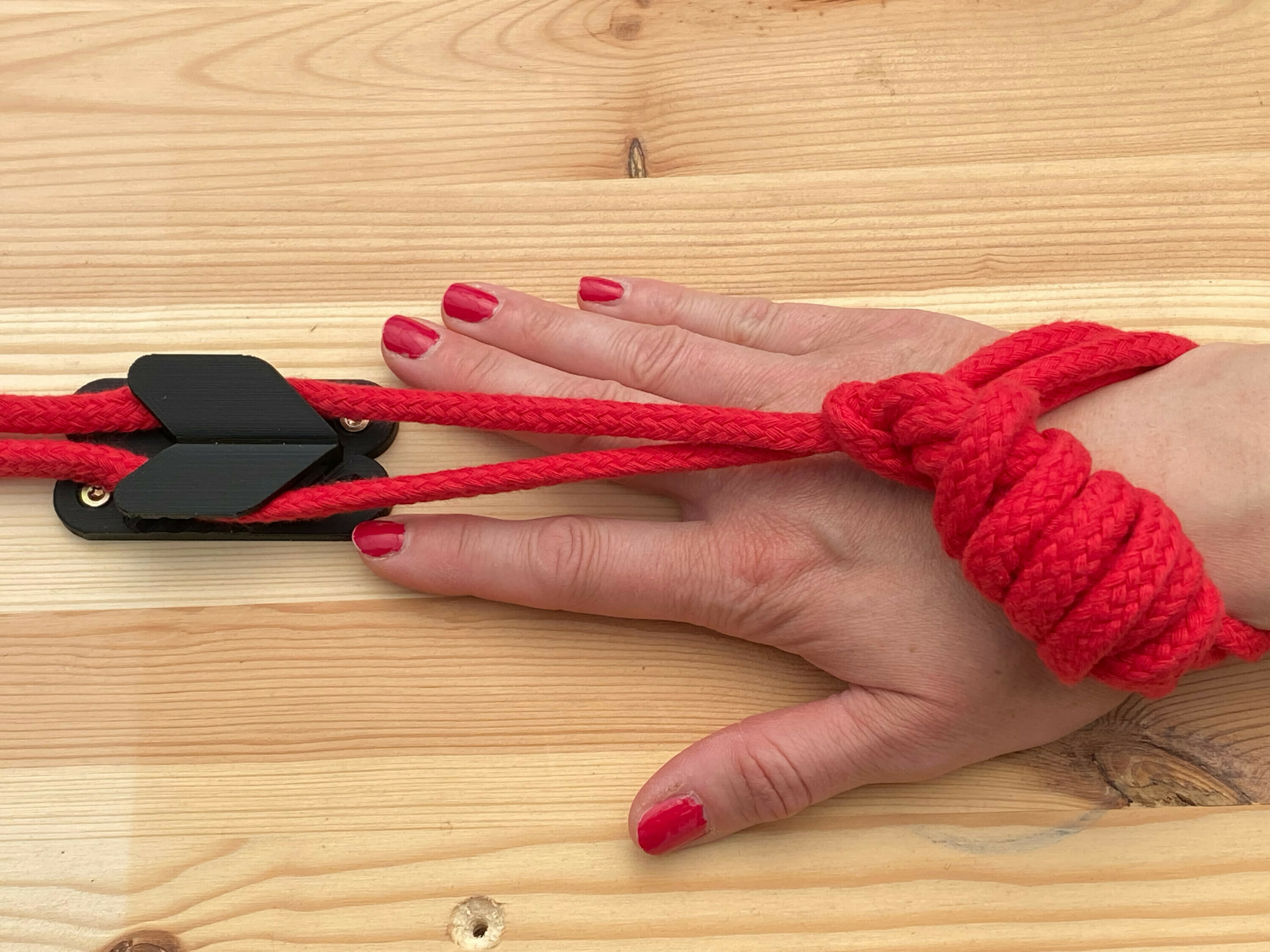 Fesselset mit 2 Klemmen für 8 mm Seile - Vorschau 3
