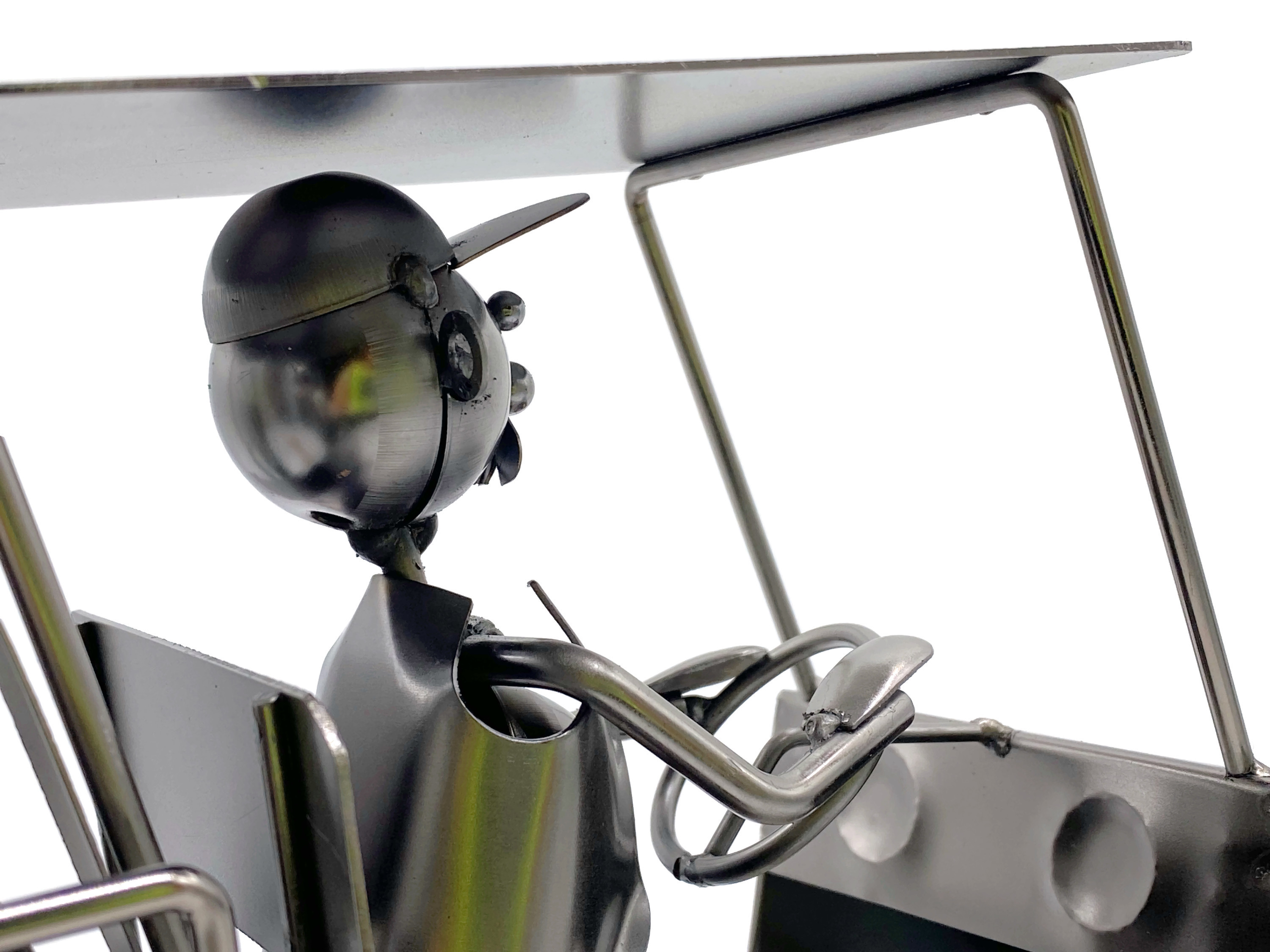 eXODA Weinflaschenhalter Golfer Tiger im Club Car - Vorschau 2