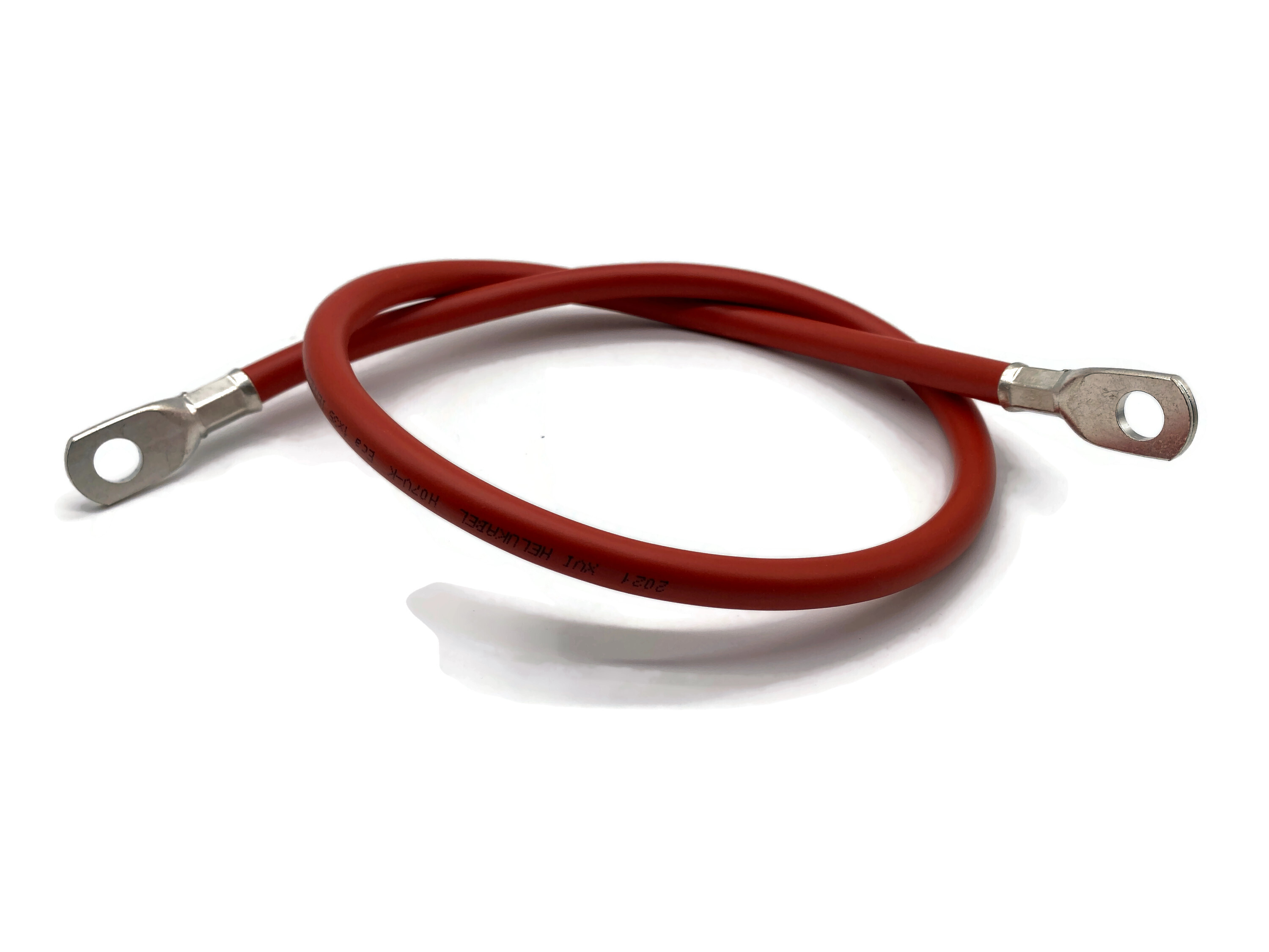 Batteriekabel 35 mm² 75cm mit Kabelschuhen M10 Rot - Vorschau 5