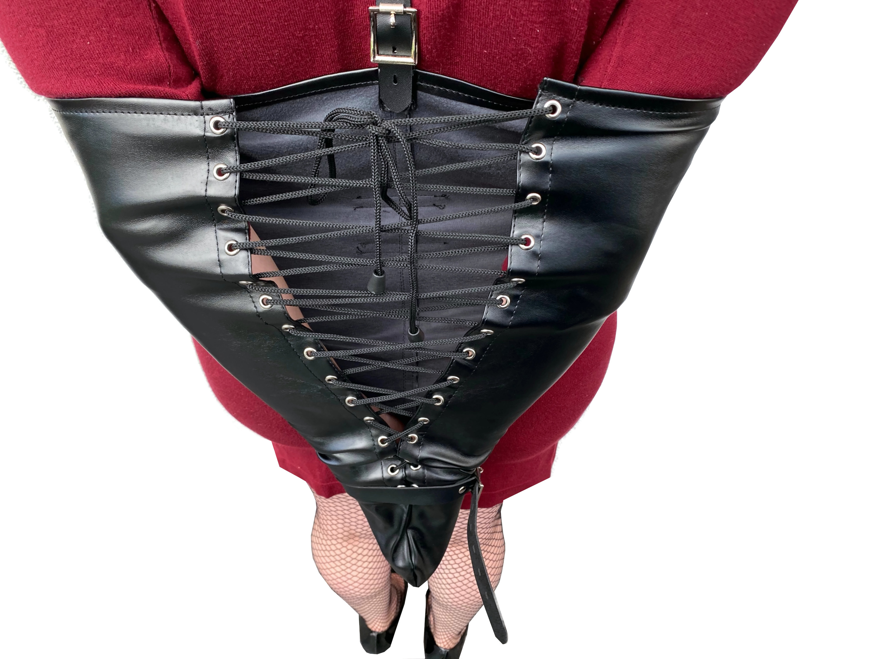 Bondage Armbinder BDSM SM  schwarz zum verschnüren