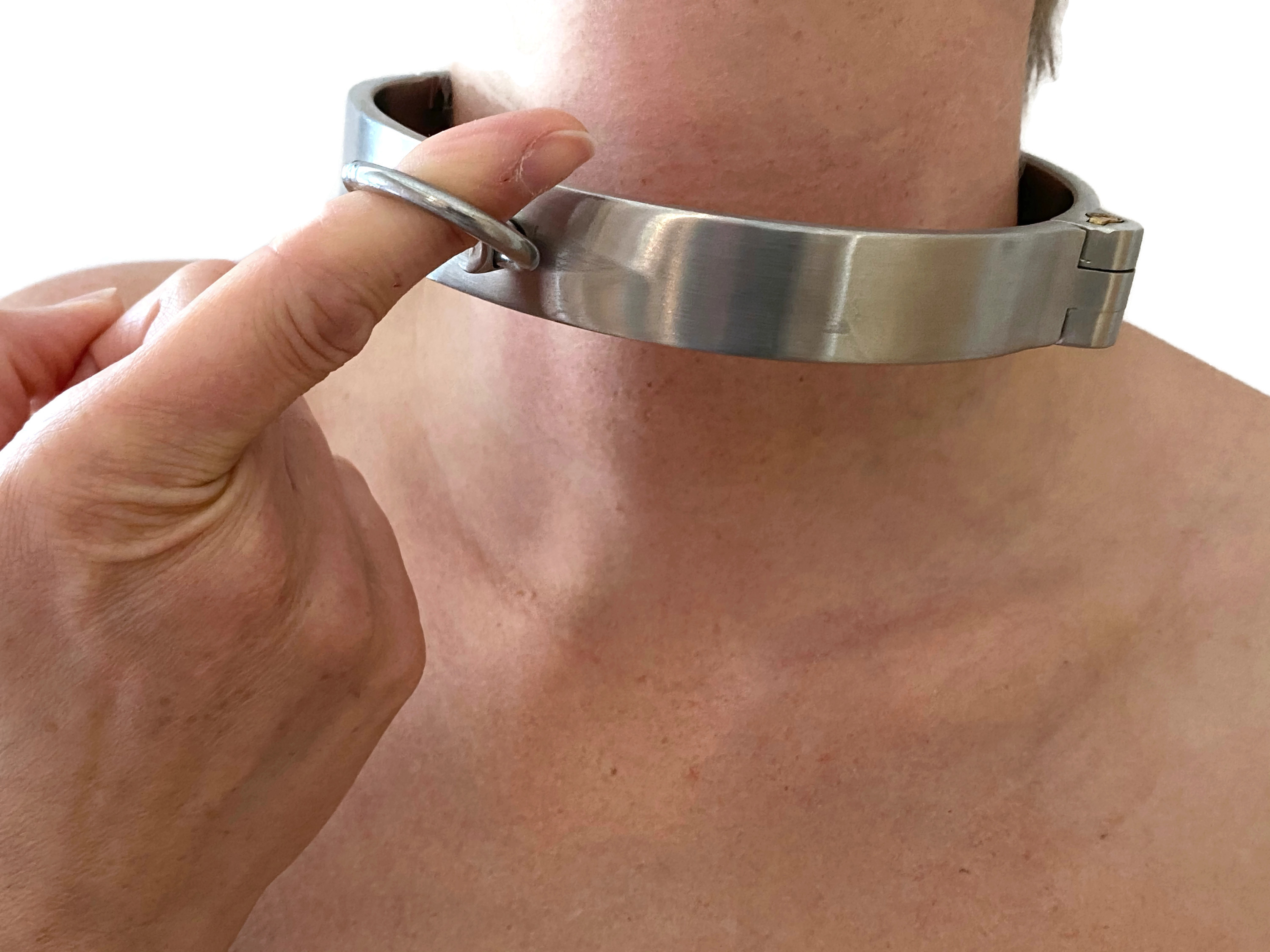 Ersatzschlüssel für eXODA passend für Damen und Herren SM  Halsband Edelstahl - Vorschau 4