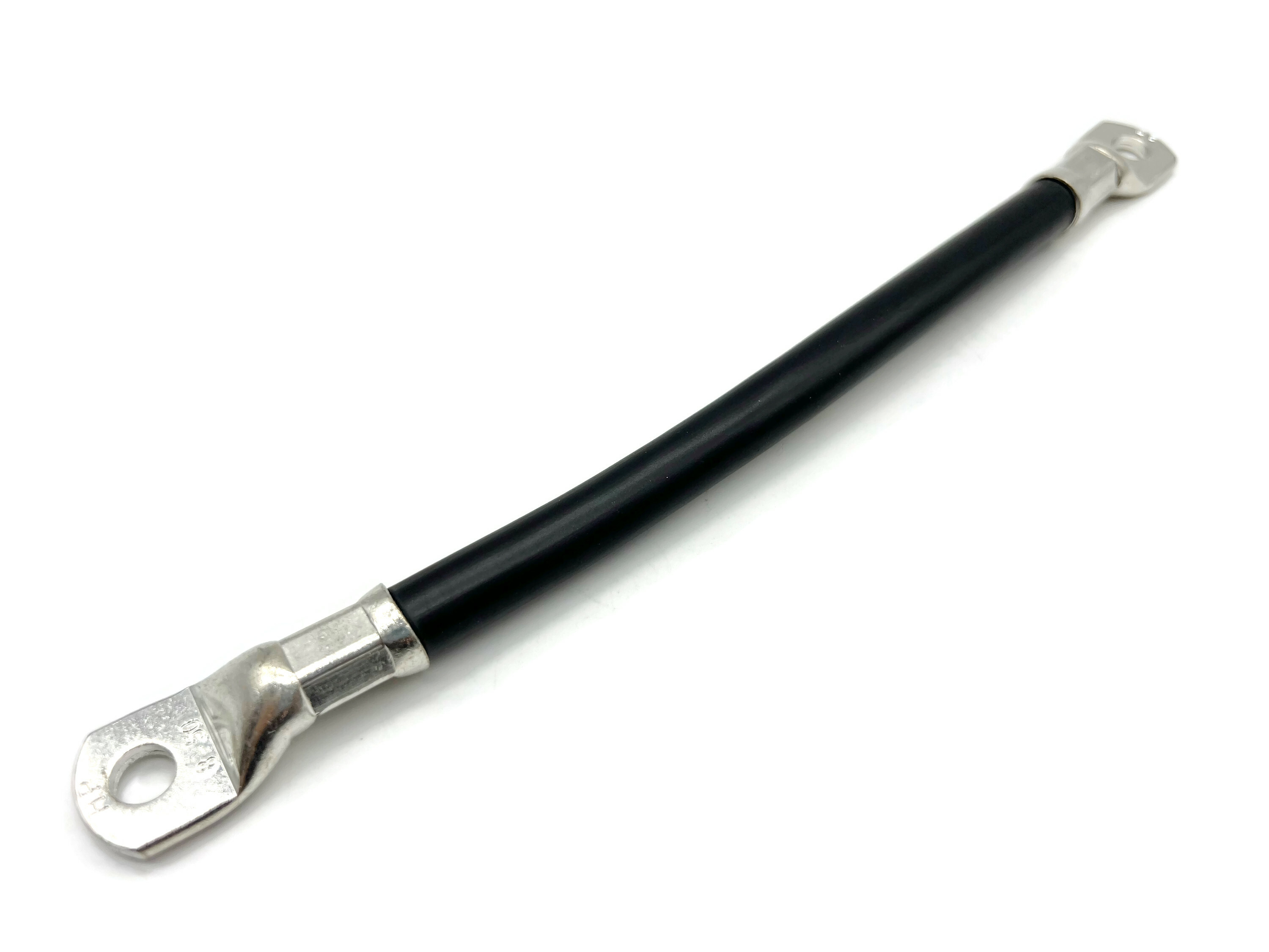 50mm² Batteriekabel 20cm M8 Schwarz 99 Prozent Kupfer 1680A 12V hitzebeständig - Vorschau 3