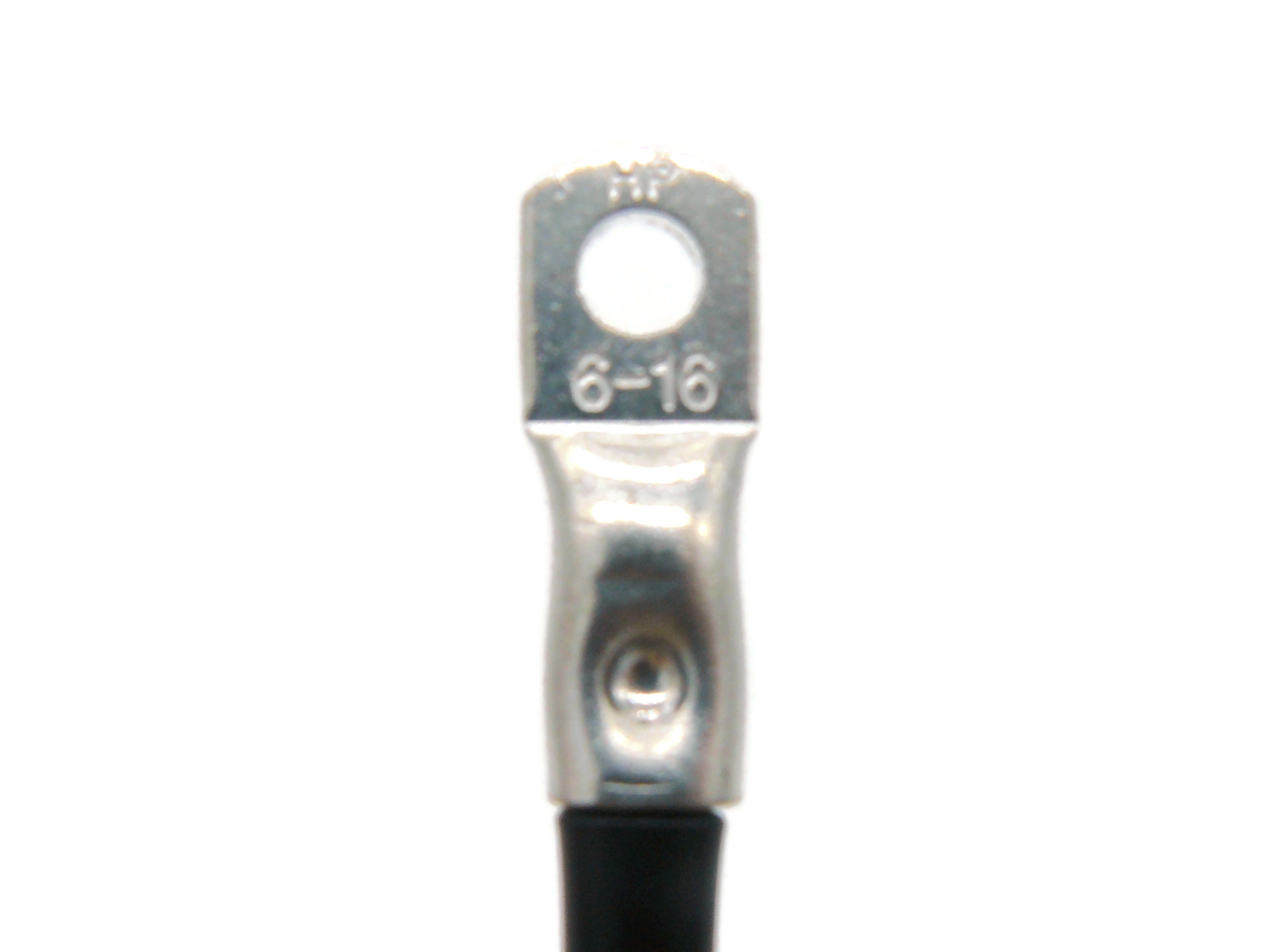 Batteriekabel 16 mm² 30cm M8 M6 Schwarz für Auto KFZ Motorrad Boot flexibel hochwertig - Vorschau 2
