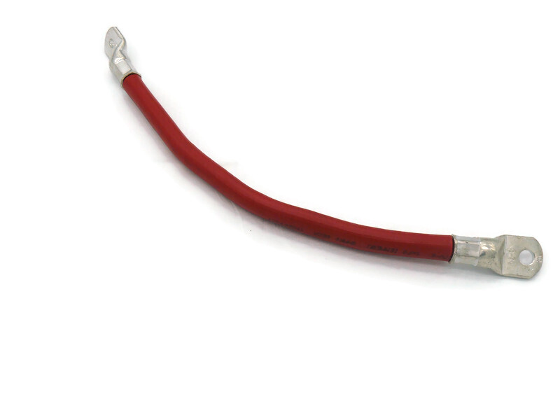 Exoda Batteriekabel 70 mm² 30cm mit M6 M8 Kabelschuhen Rot für Auto Boot Motorrad - Vorschau 4