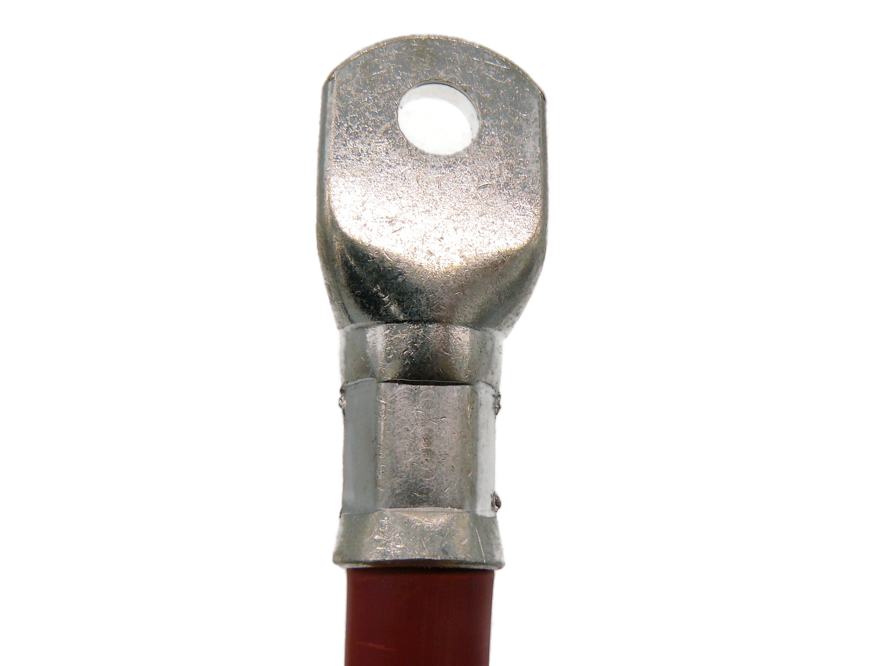 Batteriekabel 70 mm² 80cm M8 Rot für KFZ Boot Motorrad hitzebeständig flexibel 99 Kupfer - Vorschau 3