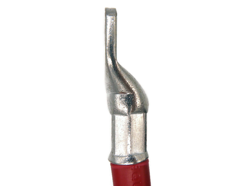 50 mm² Batteriekabel 20cm mit M6 M8 Kabelschuhen flexibel rot für Auto Boot Motorrad - Vorschau 2