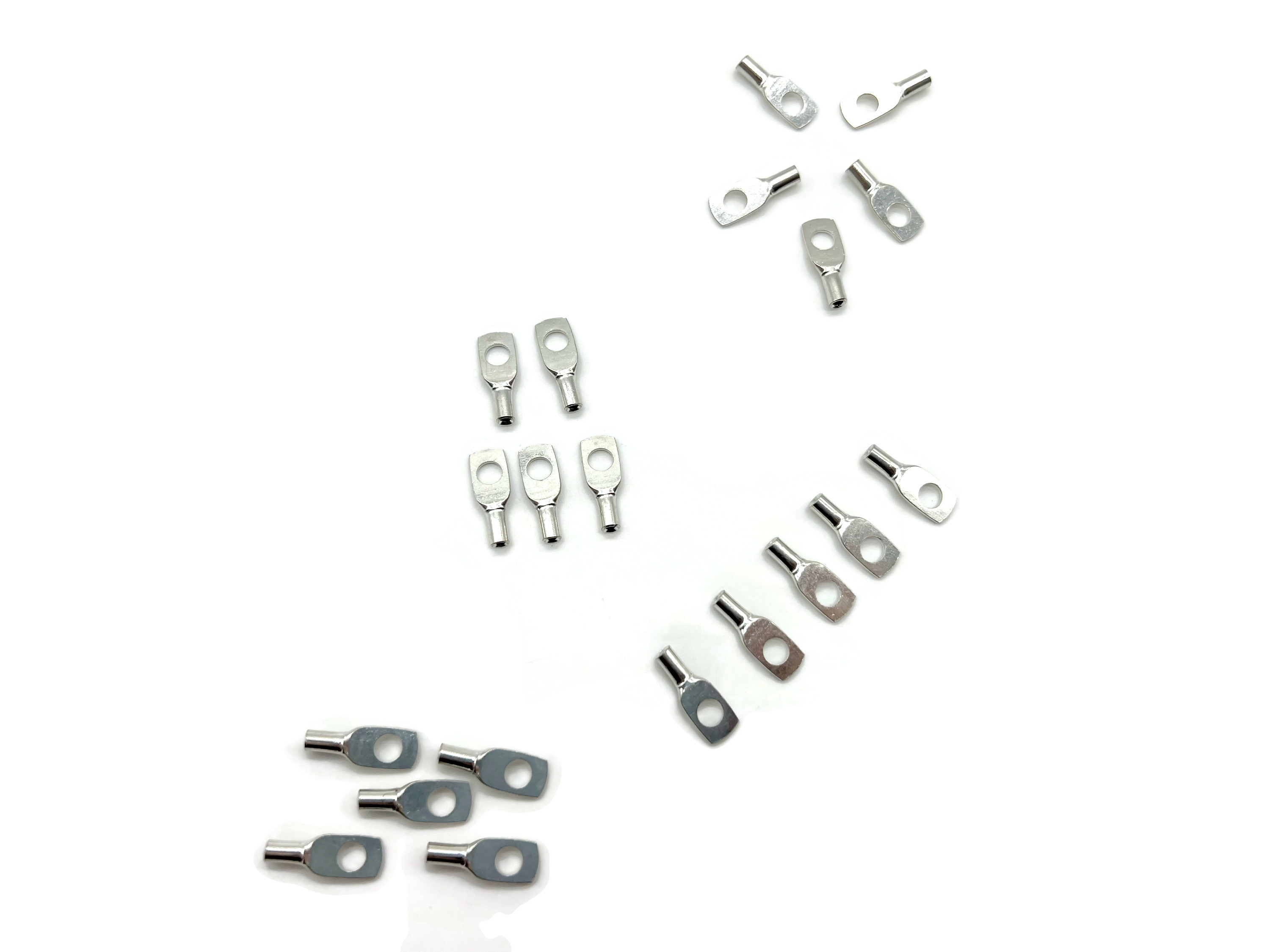 Kabelschuhe 1,5mm2 M4 20 Stk Ringösen Pressösen