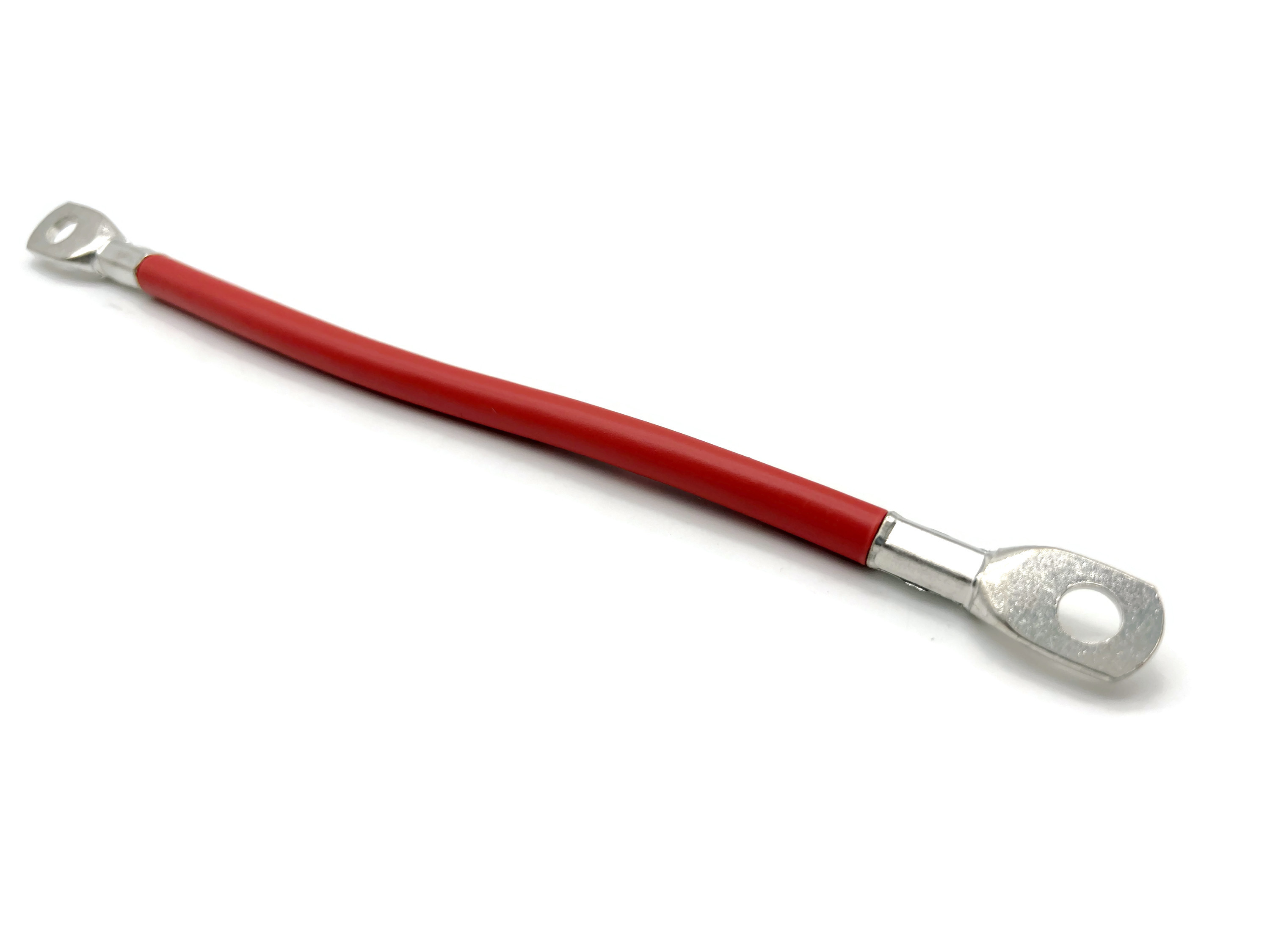 Batteriekabel 25 mm² 20cm mit Kabelschuhen M8 Rot für Auto Boot Motorrad 840A 12V - Vorschau 2