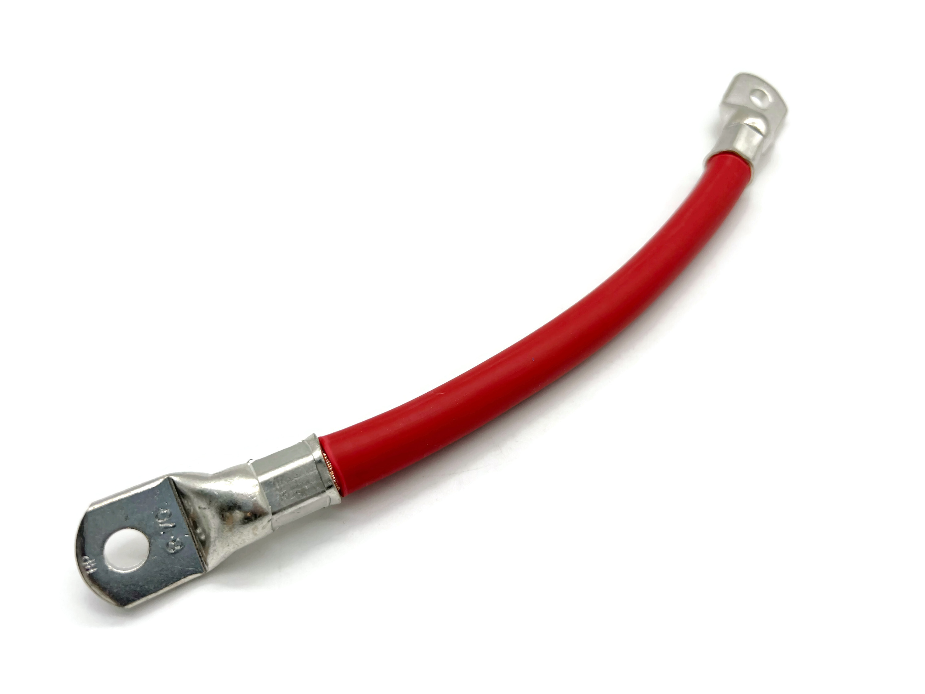 Batteriekabel 70 mm² 20cm mit Kabelschuhen M8 Rot - Flexibles 99 Kupfer Kabel für Auto Boot Motorrad - Vorschau 2