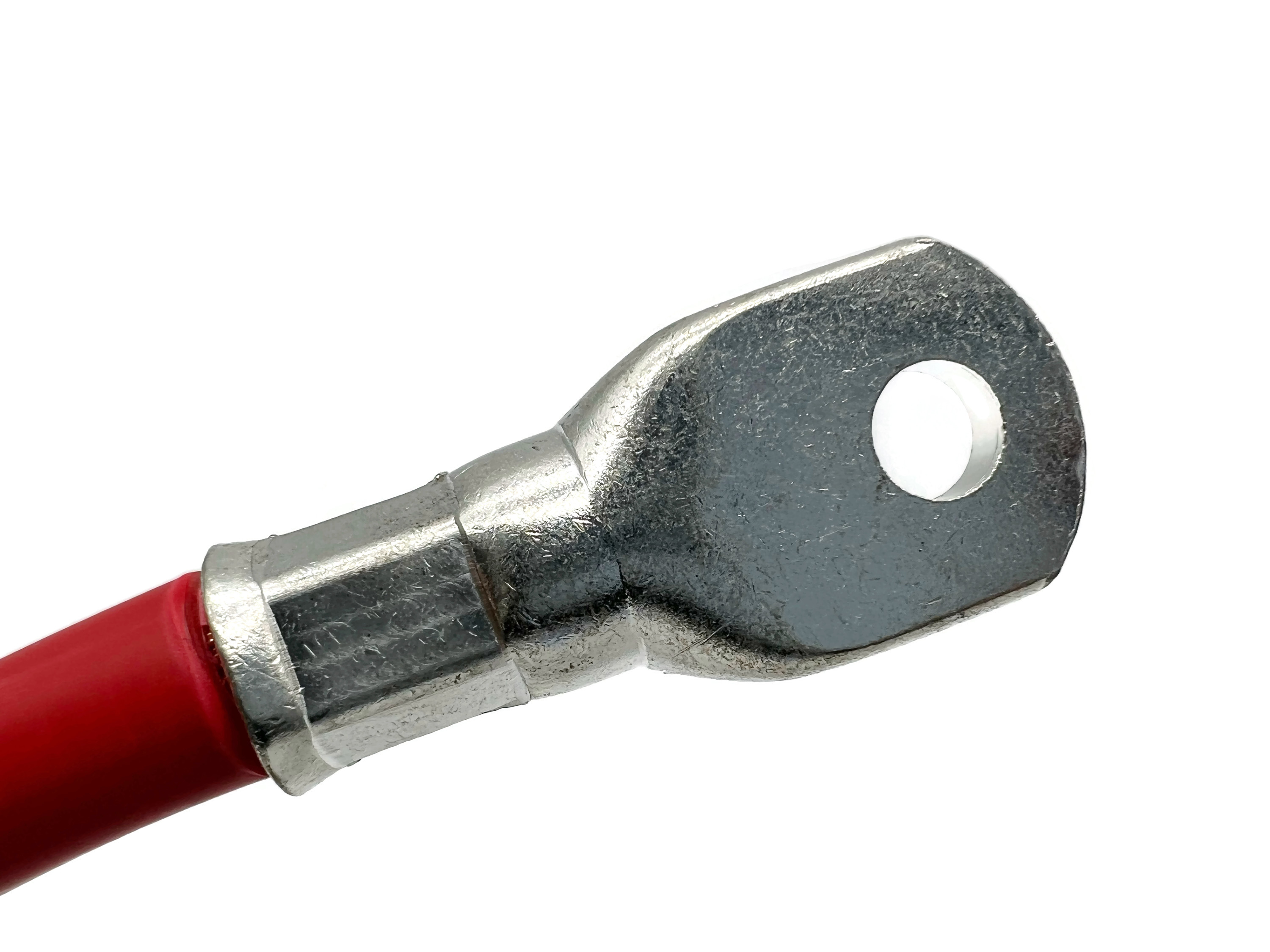 Batteriekabel 70 mm² 20cm mit Kabelschuhen M8 Rot - Flexibles 99 Kupfer Kabel für Auto Boot Motorrad - Vorschau 5
