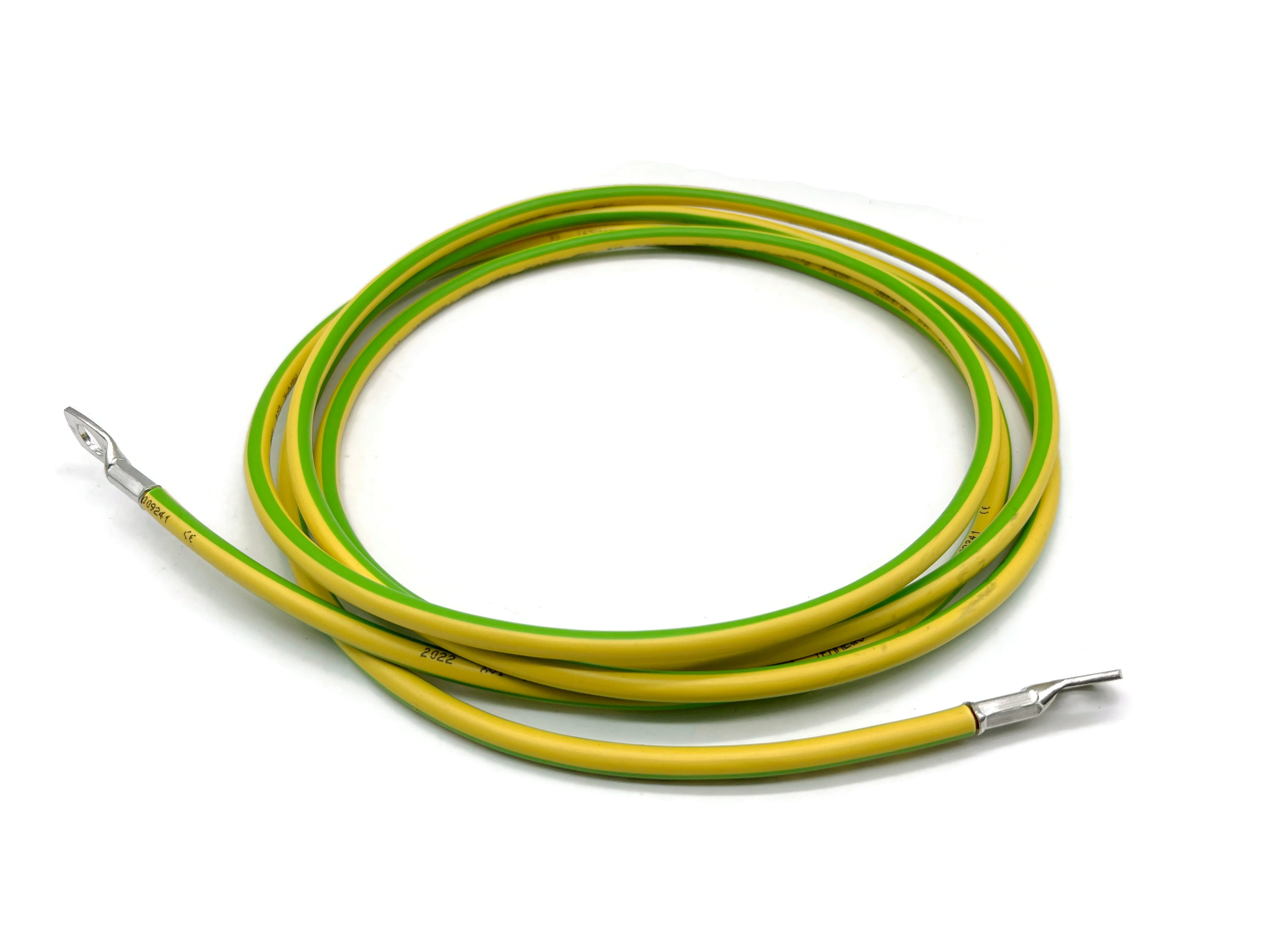 Exoda Batteriekabel 16 mm² 3 m mit M10 M16 M8 Kabelschuhen Grün/Gelb für Auto Boot Motorrad - Vorschau 3