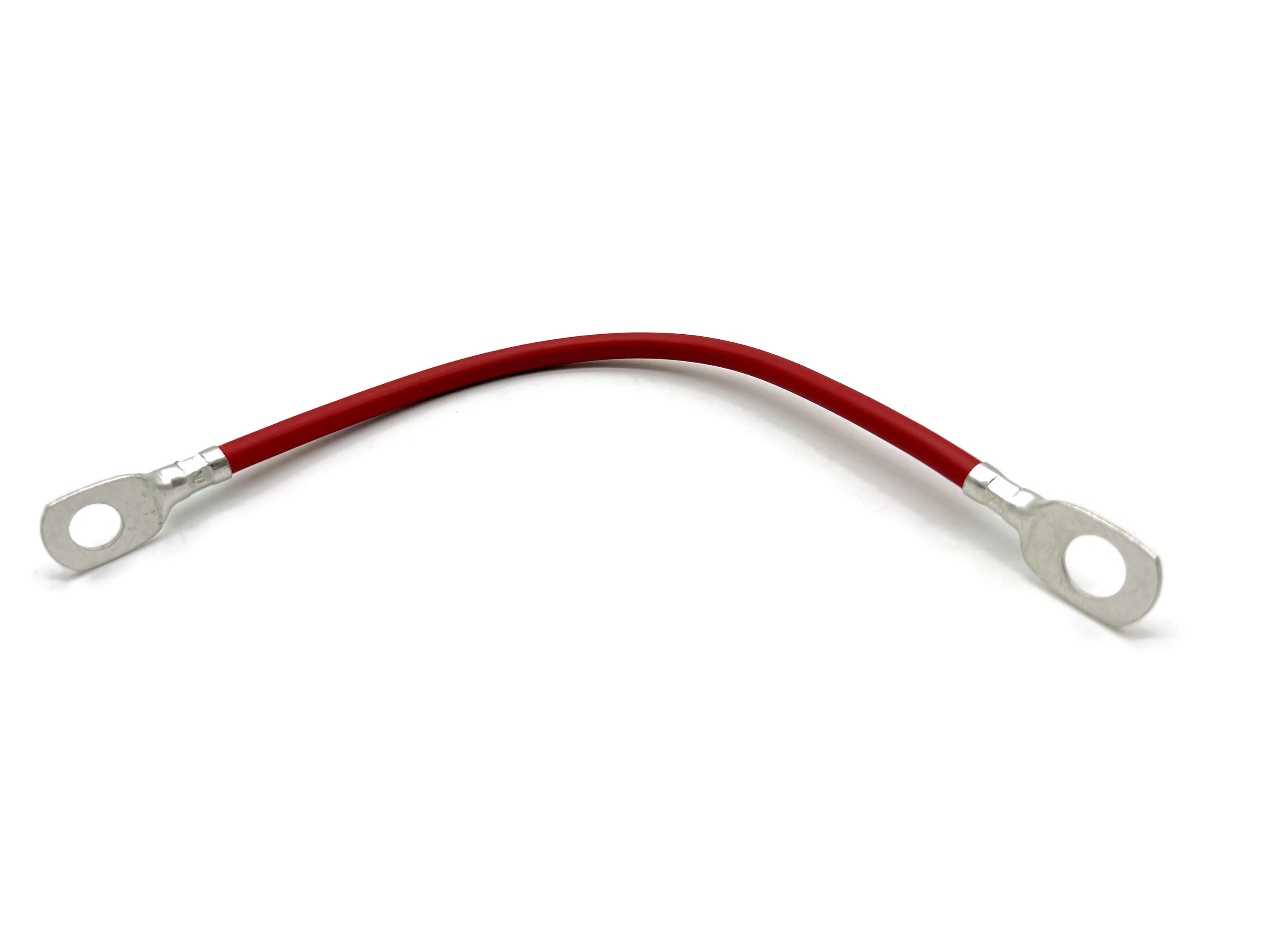 Batteriekabel 10 mm² 20cm Kabelschuhe M8 und M10 Rot - Vorschau 3